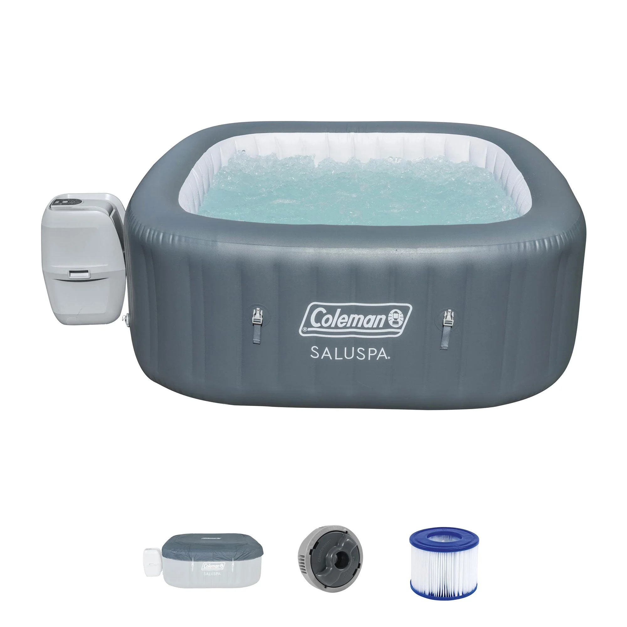 Bestway Hawaii Inflatable Hot Tub with EnergySense Cover and 6 SaluSpa Spa Seat - Image 9