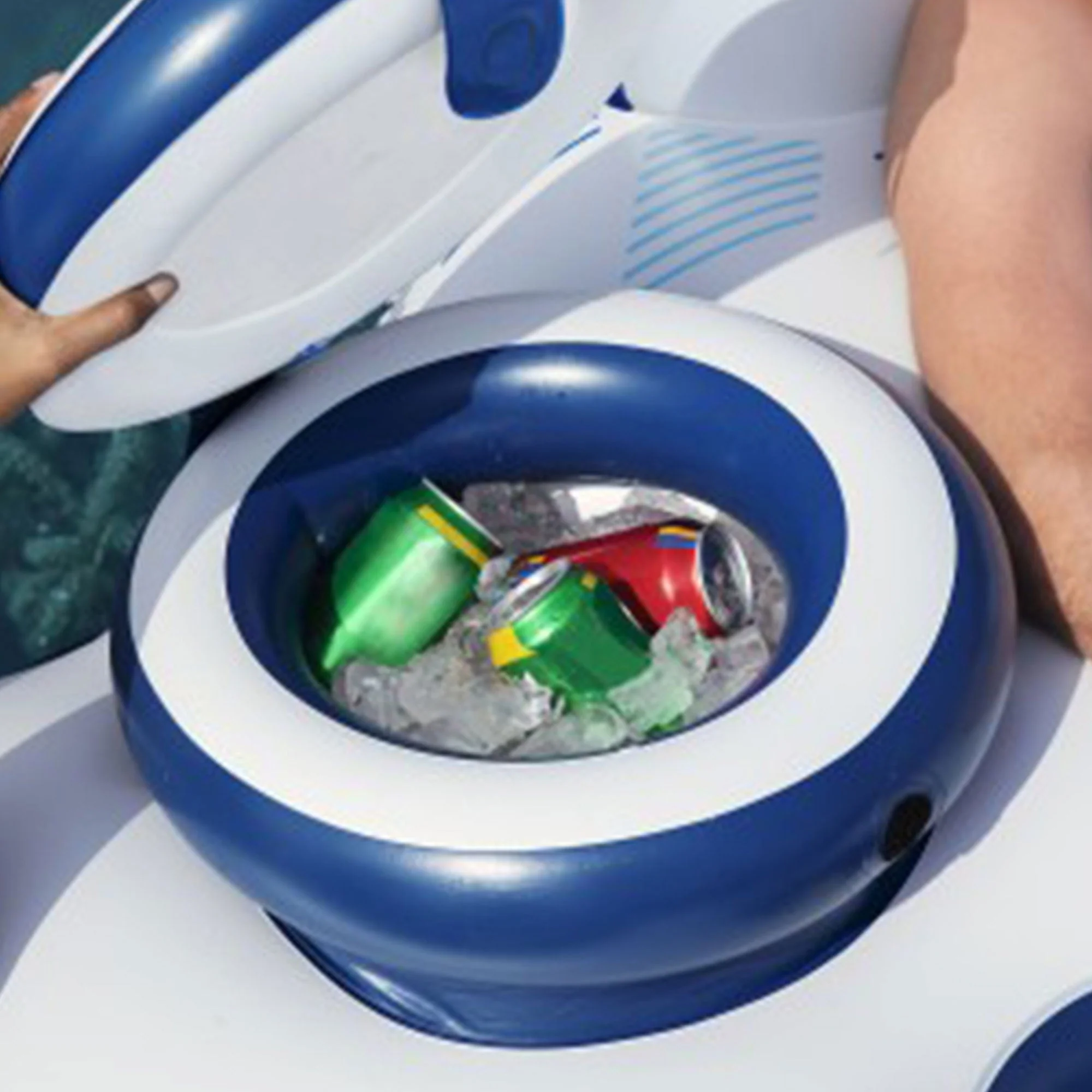 Bestway Hydro-Force Rapid Rider 4 Person Lounger and Double Water Tubes (2 Pack) - Image 8