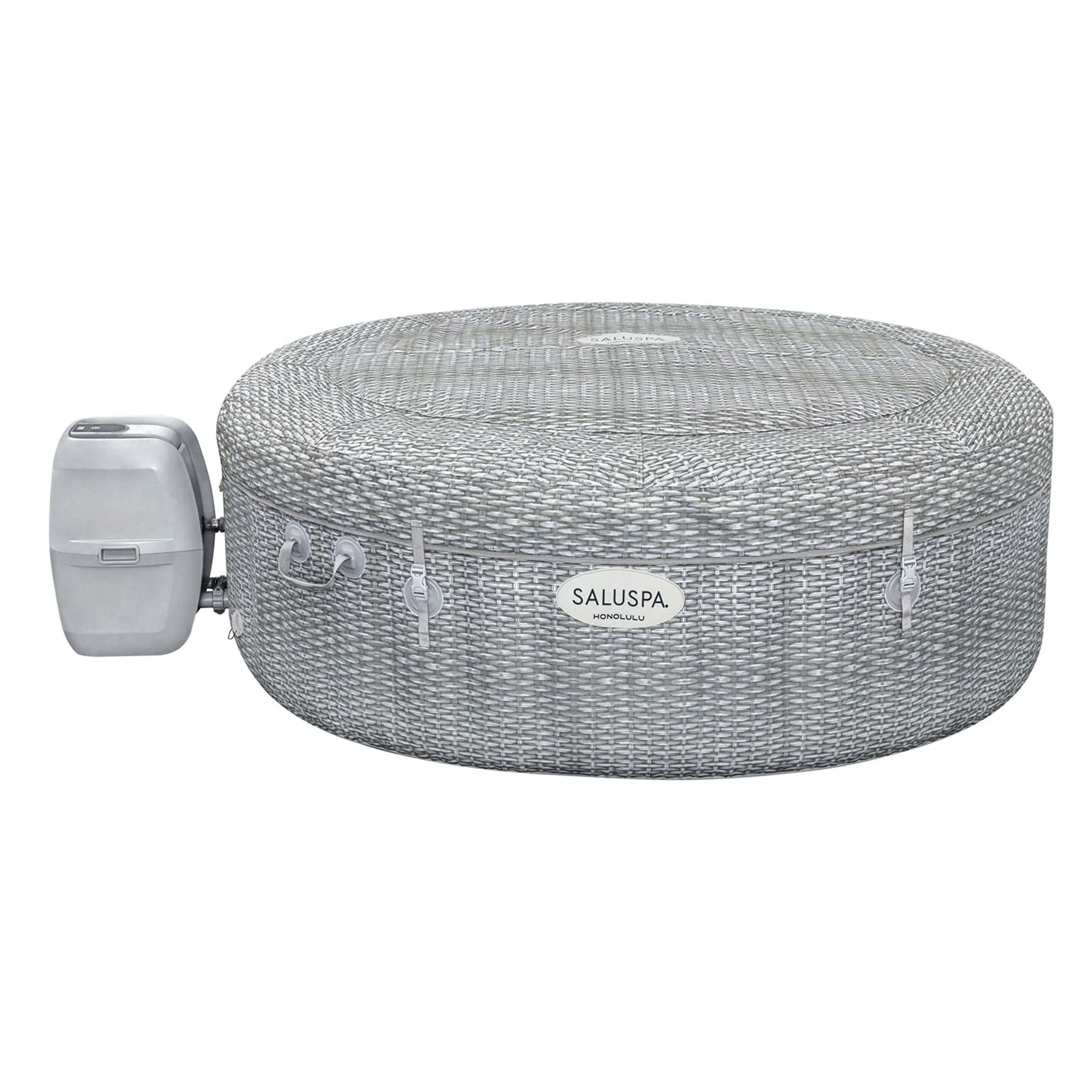 Bestway SaluSpa Sun Shade Canopy w/ Honolulu SaluSpa Inflatable Outdoor Hot Tub - Image 10