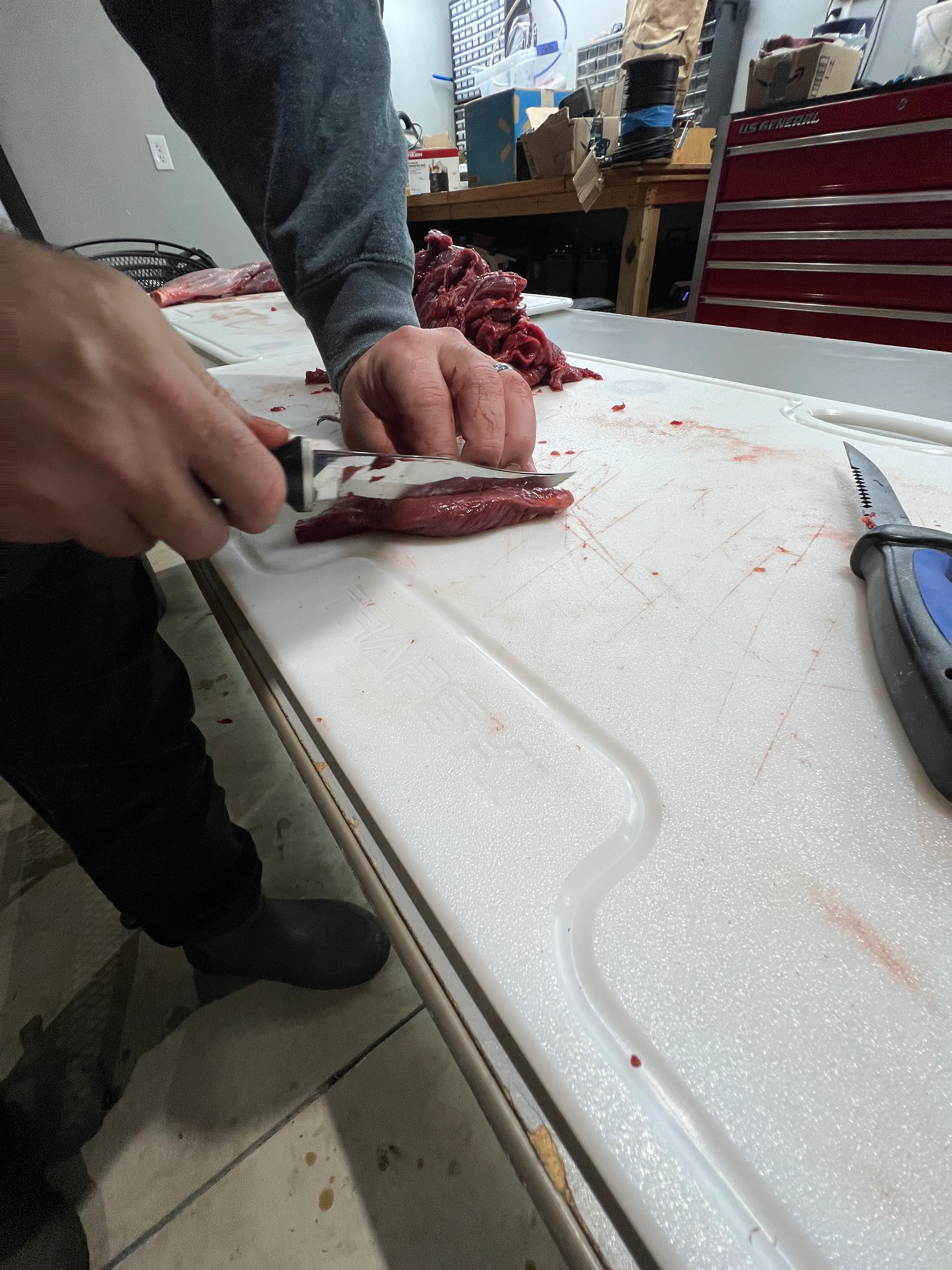 Big Game Cutting Boards HDPE Cutting Boards | 48 x 18 or 24 Inch | Juice Grooves - Image 13