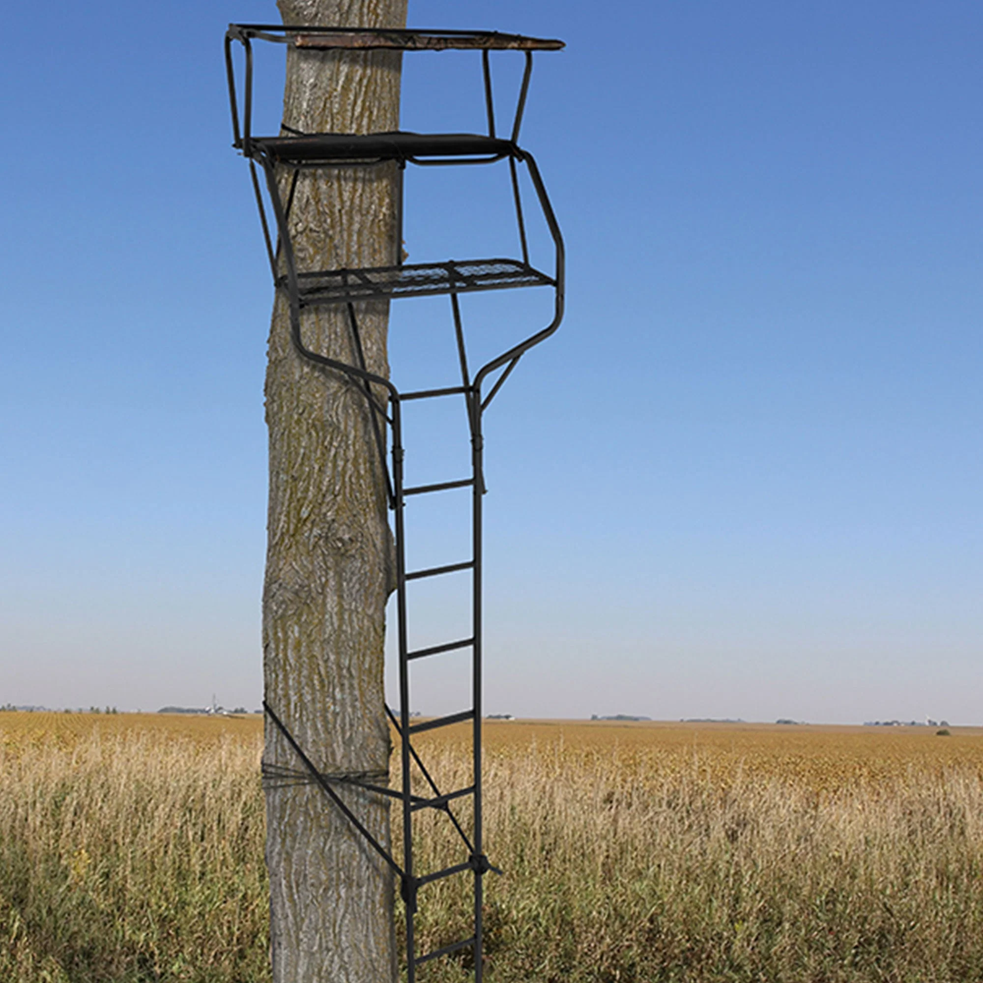 Big Game Guardian DXT Portable 2 Hunter Tree Ladder Stand, 18 Foot (3 Pack) - Image 5