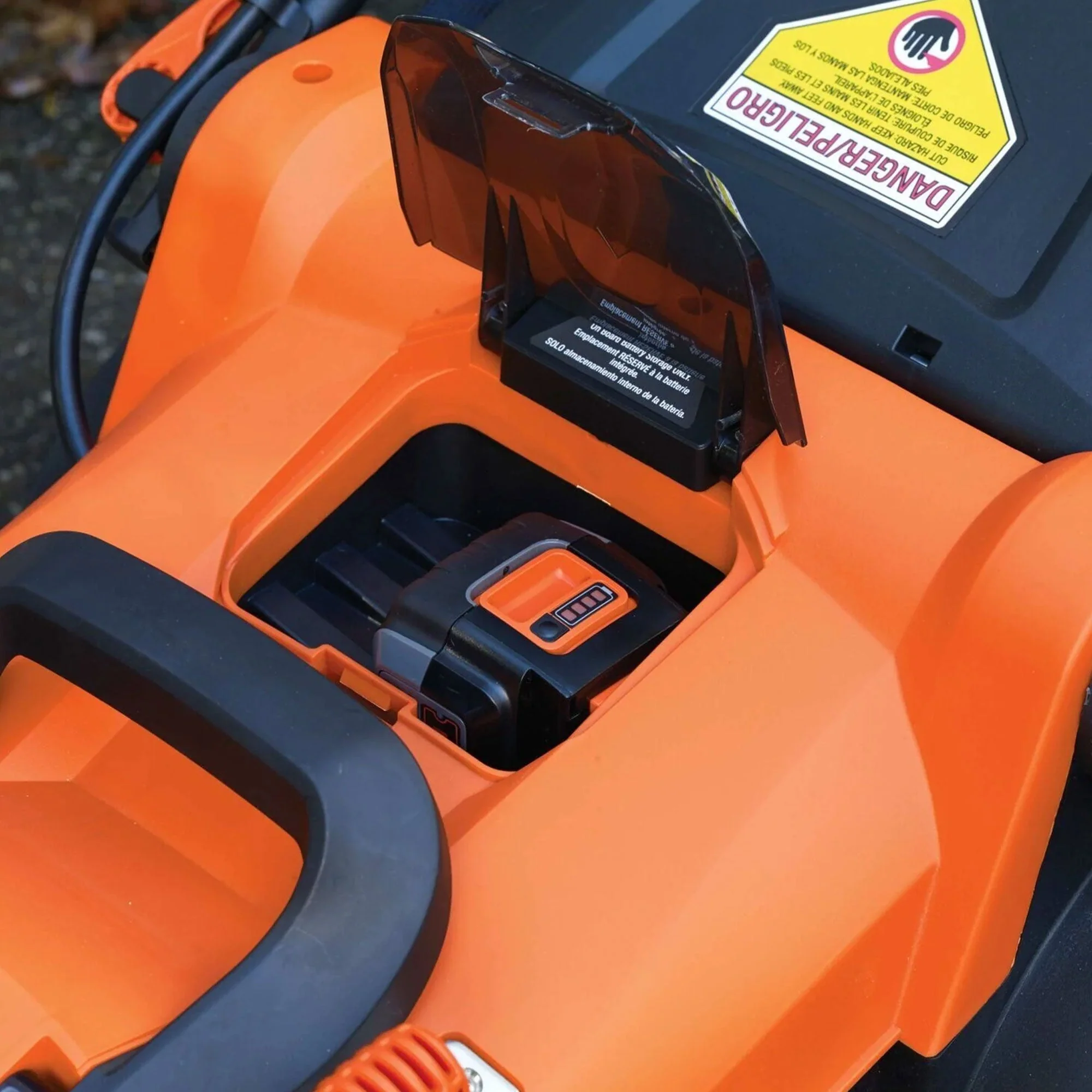 BLACK+DECKER 40V Cordless Electric Walk Behind Lawn Mower w/Battery & Charger - Image 10