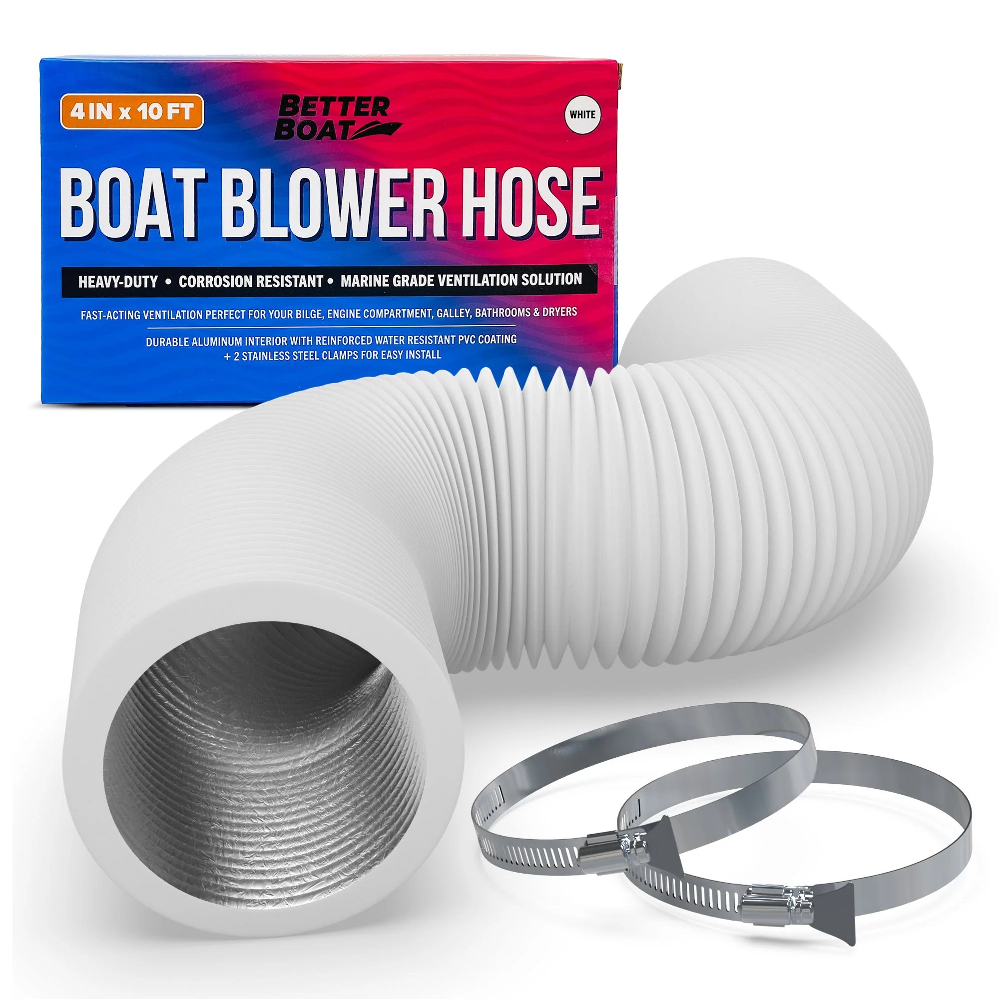 Boat Blower Hose 3in or 4in Exhaust Hose - Image 10