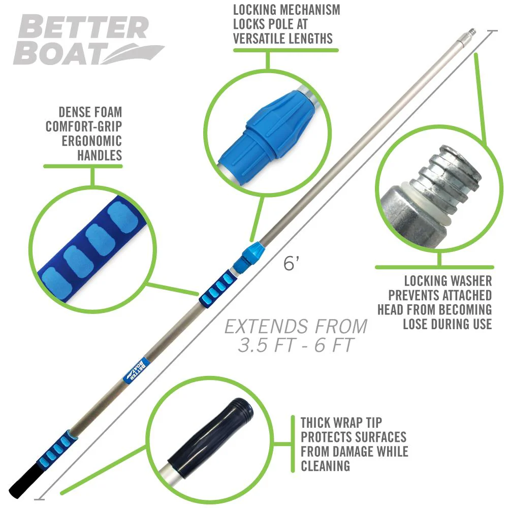 Boat Extension Rod for Mop and Brushes ( 3FT, 6FT and 9FT ) - Image 6