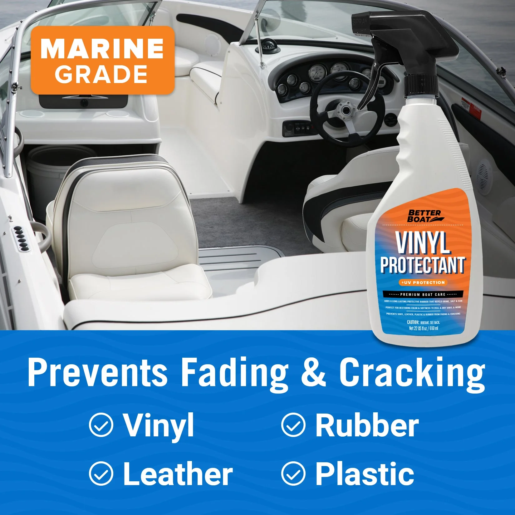 Boat Interior Vinyl Protectant - Image 2