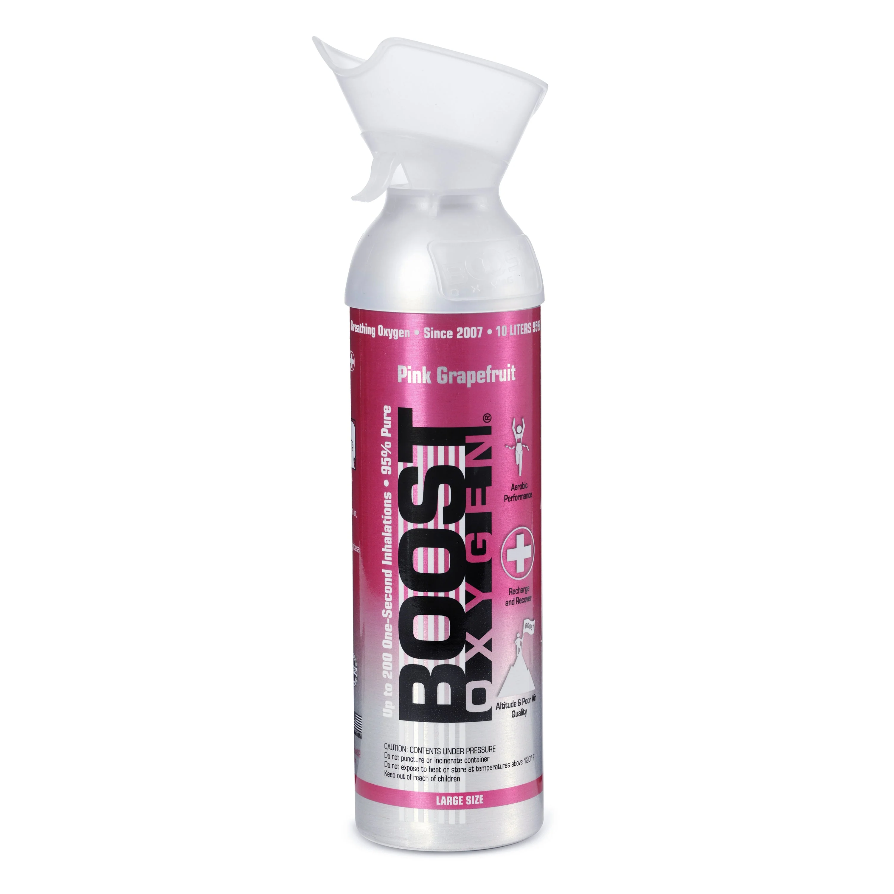 Boost Oxygen 3 Liter Portable Pocket Sized Canister w/ 5 Liter and 10 Liter Cans - Image 4