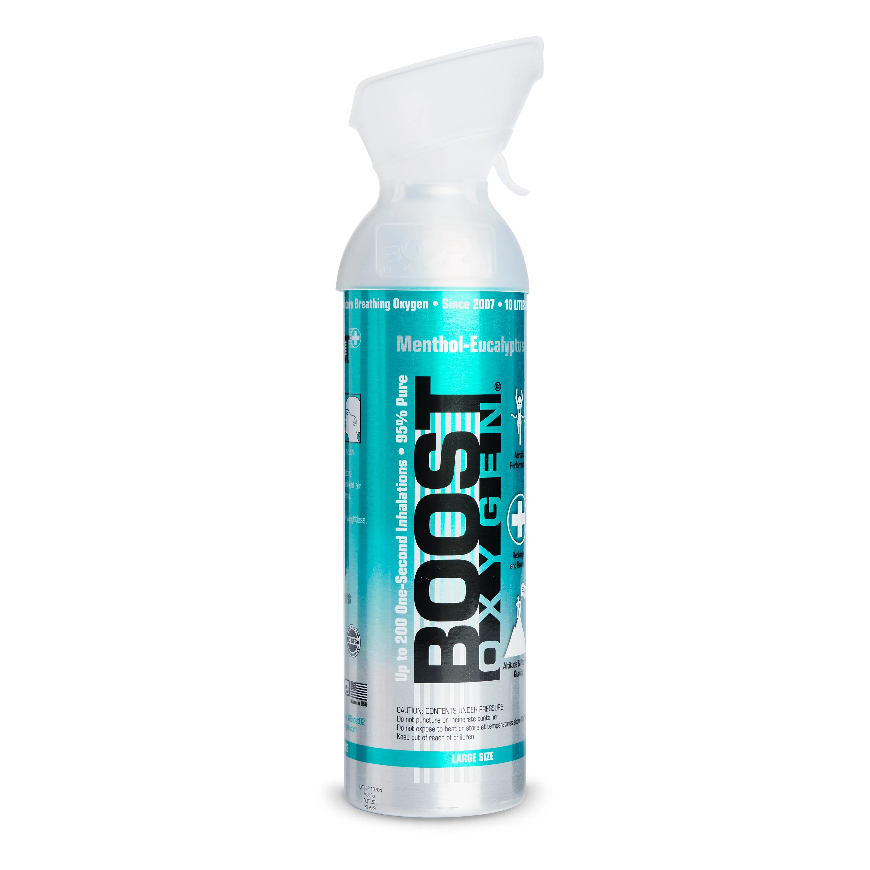 Boost Oxygen Natural Portable 10 Liter Pure Oxygen Variety Canister (8 Pack) - Image 3
