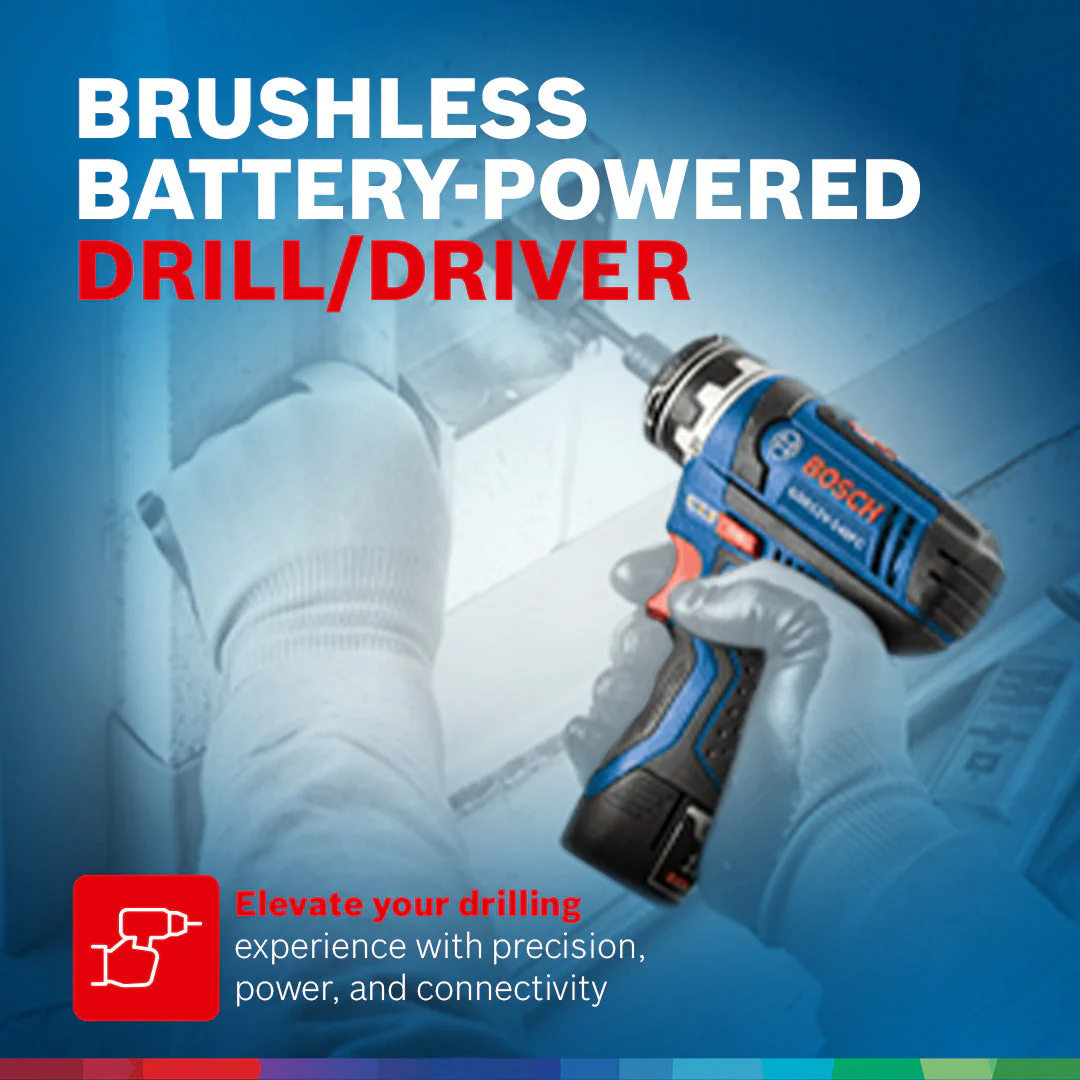 Bosch 5-In-1 Drill/Driver with Flexiclick System and 12 Volt 2.0 Ah Batteries - Image 5