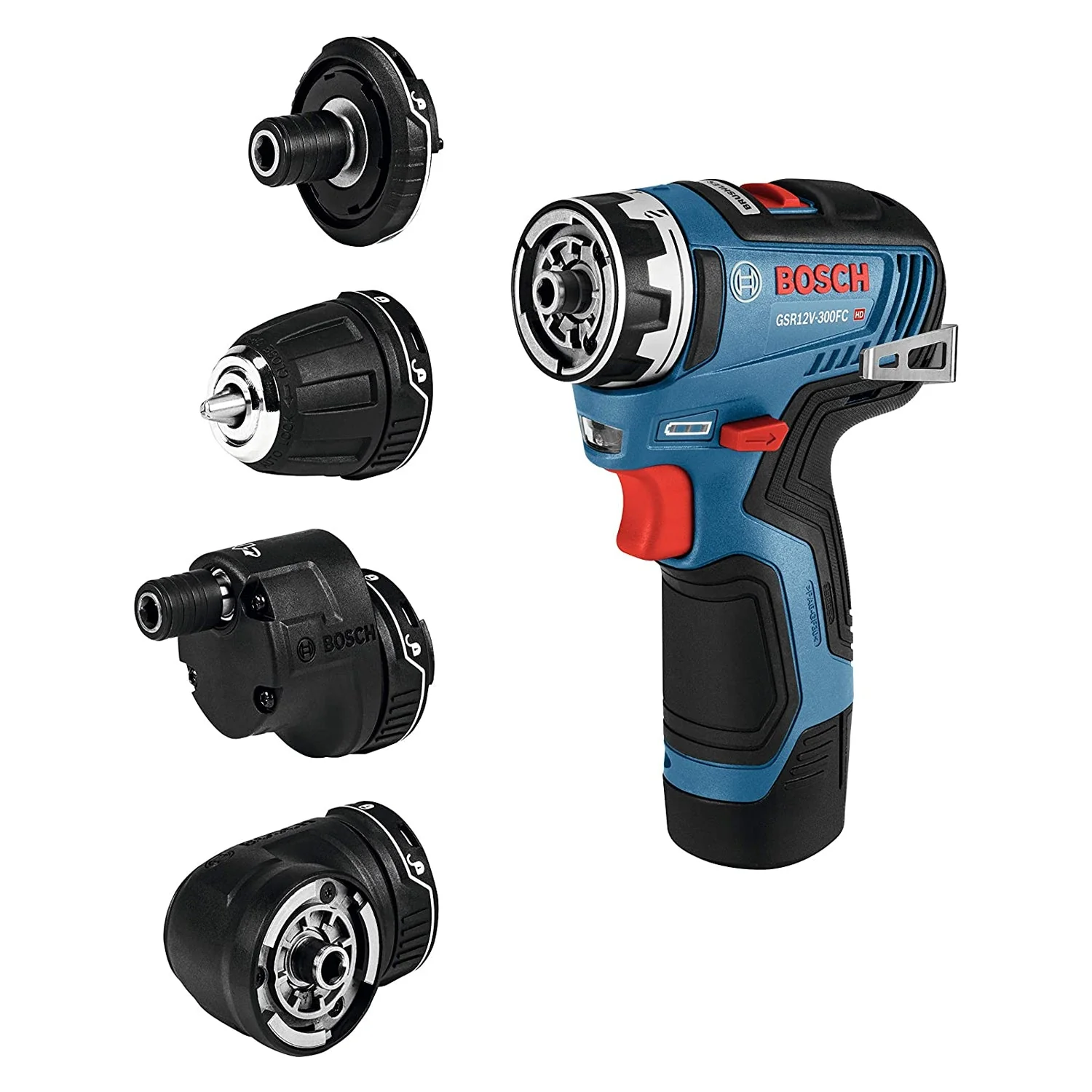 Bosch GSR12V-300FCB22 12V Max EC Brushless Flexiclick 5-In-1 Drill/Driver System - Image 2