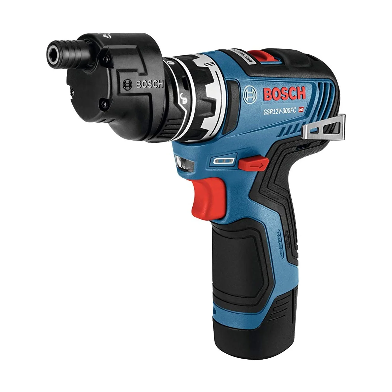 Bosch GSR12V-300FCB22 12V Max EC Brushless Flexiclick 5-In-1 Drill/Driver System - Image 7