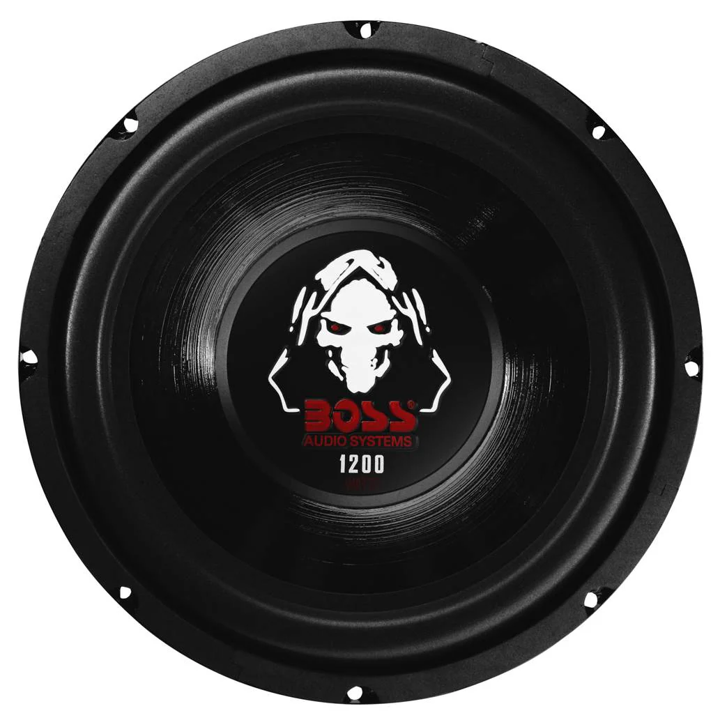 Boss 1200W Subwoofer, Q Power Truck Enclosure, 1100W Amplifier & Wires - Image 3