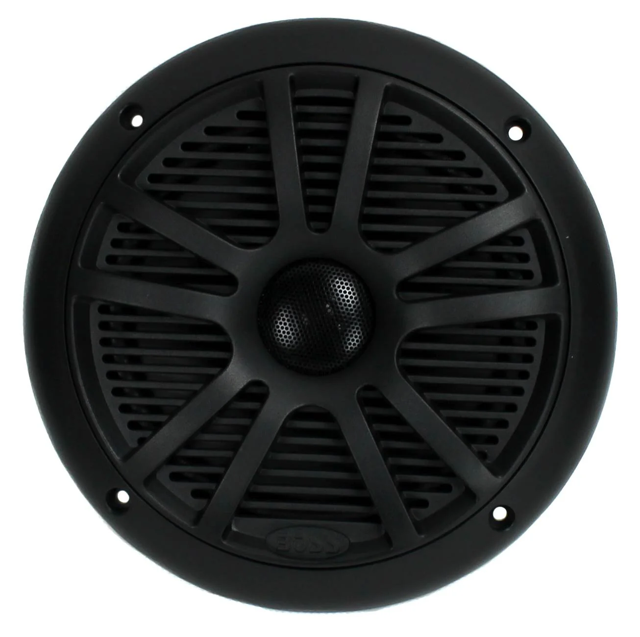BOSS 6.5" 360W Dual Cone Black Marine Boat Outdoor Audio Speakers, 4pk | MR6B - Image 3