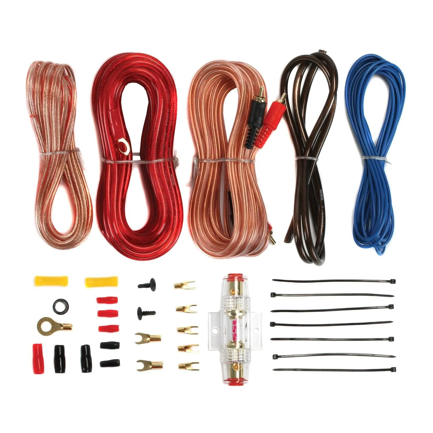 Boss AR1500M 1500 Watt MONO Compact Amplifier and Bass Knob and Amp Wiring Kit - Image 5