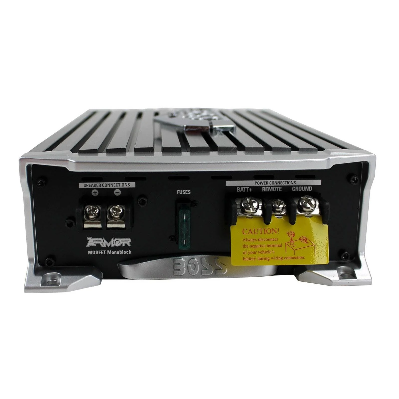 Boss Audio 1500 Watt Mono A/B MOSFET Power Car Amplifier + Remote | AR1500M - Image 3