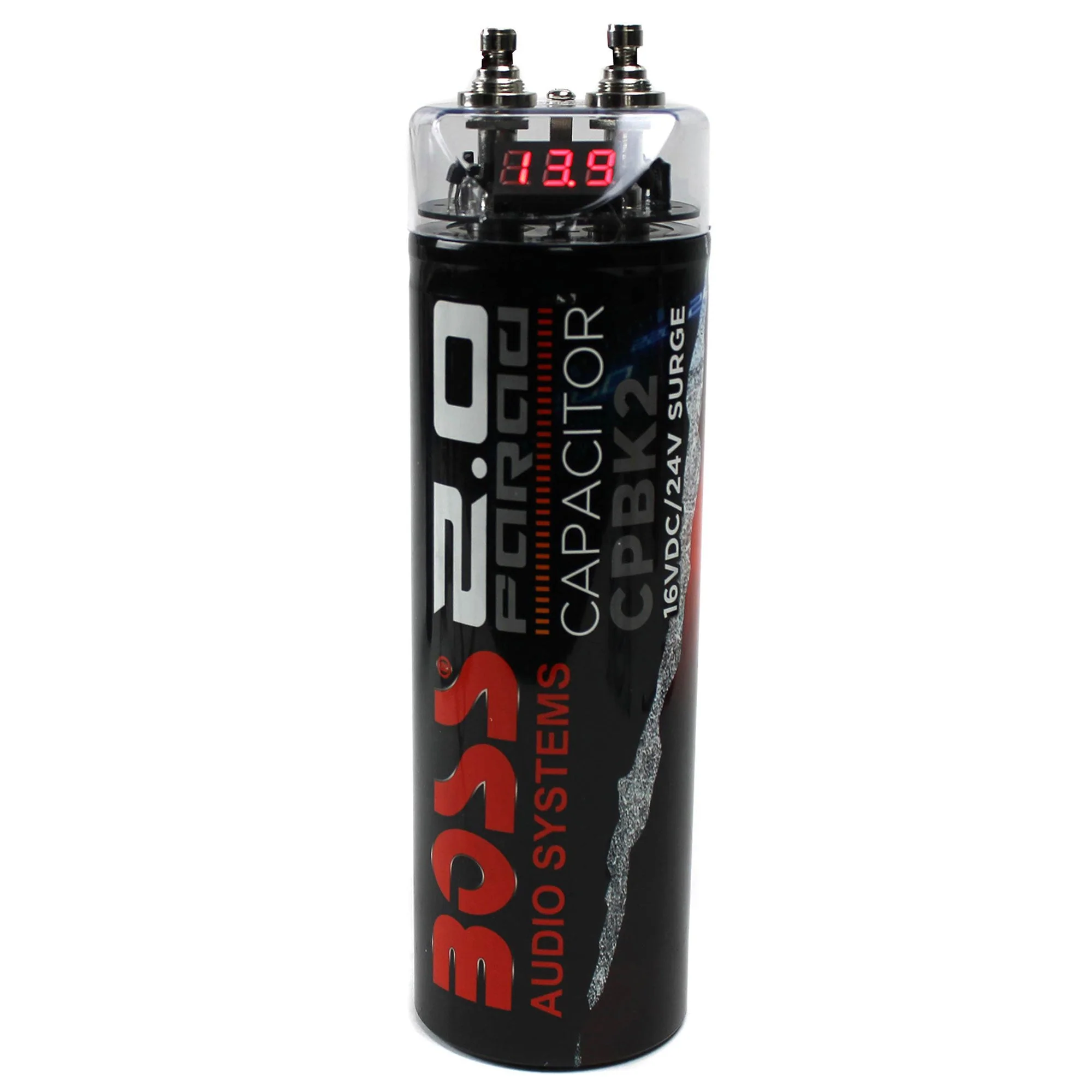 Boss Audio CPBK2 Digital Car Power Capacitor & Soundstorm AKS8 Amp Wiring Kit - Image 2