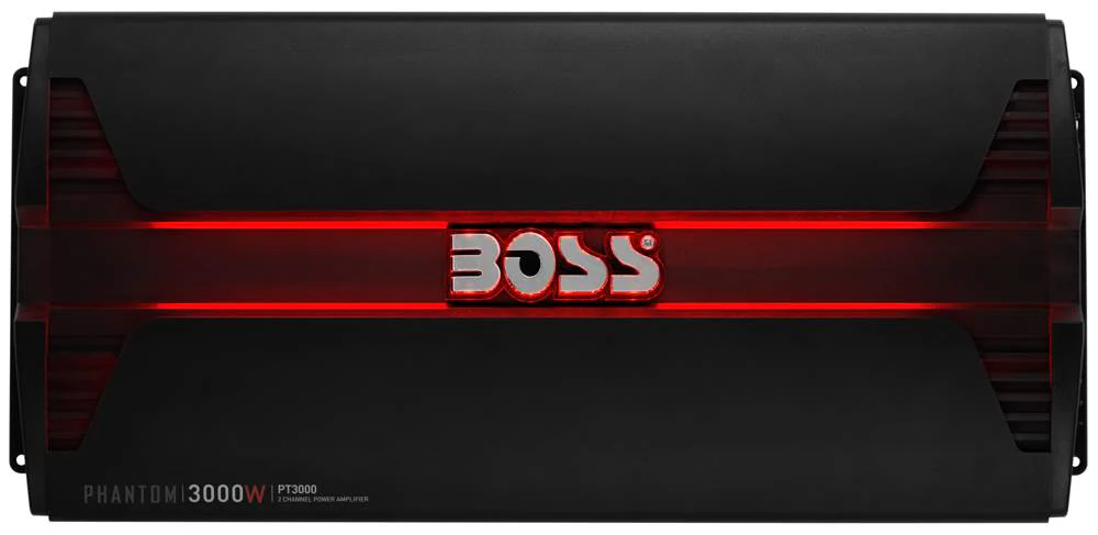 Boss Audio PT3000 3000W 2 Channel Car Audio Amplifier Power LED Amp+Remote - Image 3