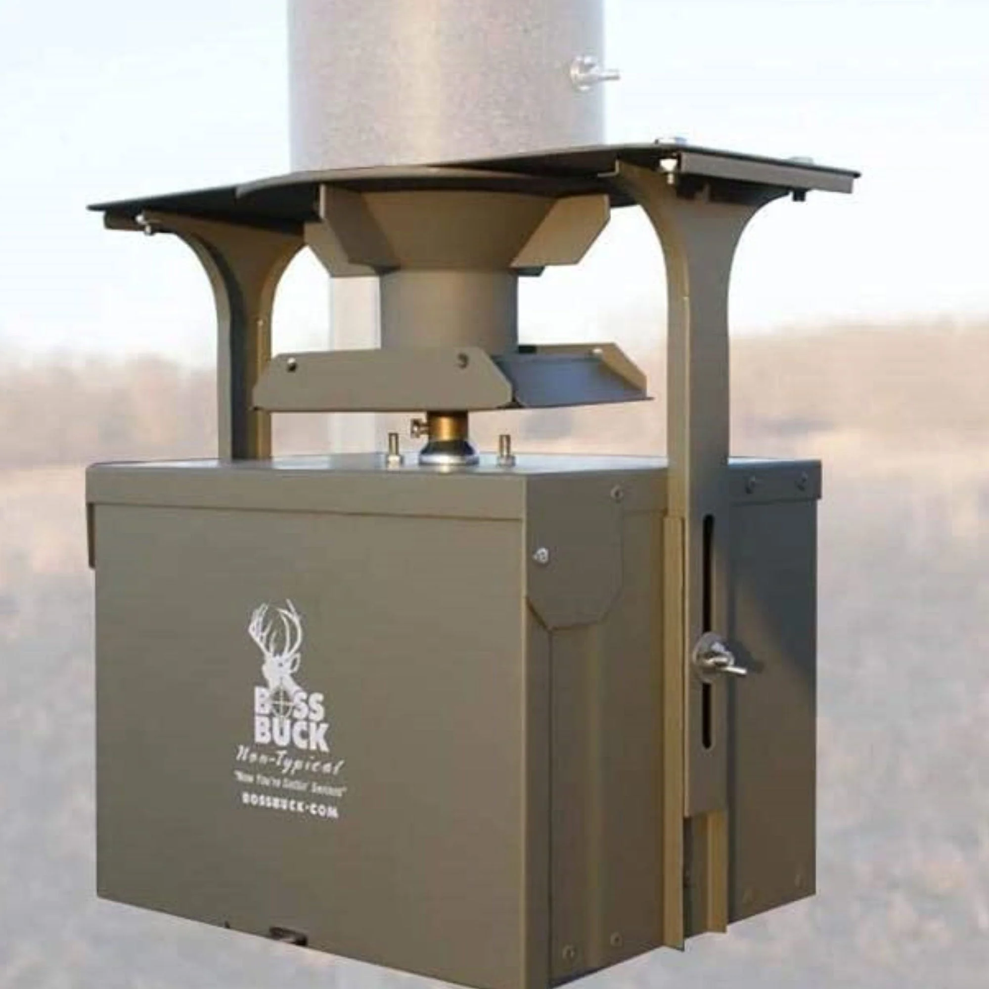 Boss Buck BB-1.5BB 12V High Torque Motor Hunting Game Feeder Kit w/ Timer Holder - Image 6