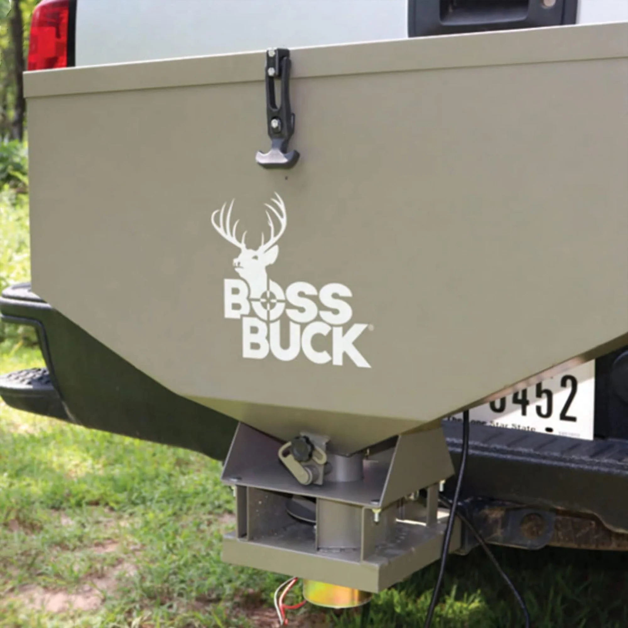 Boss Buck BB-1.80 80lb Capacity Non-Typical ATV Feed Spreader & Seeder (2 Pack) - Image 10