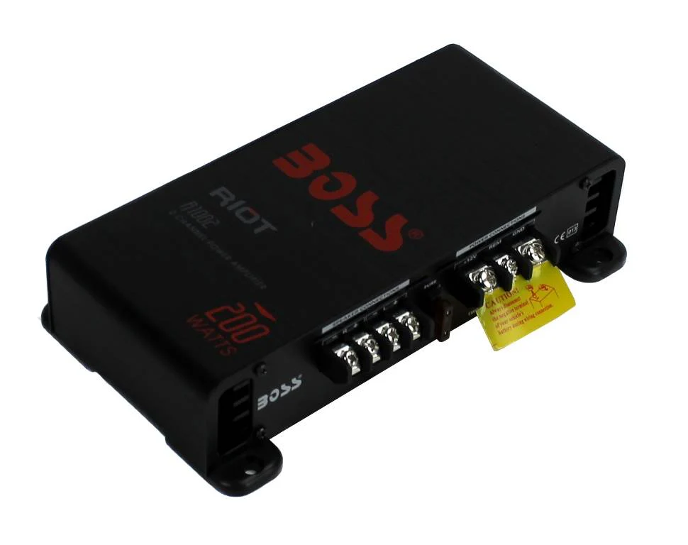 BOSS R1002 200W 2-Channel RIOT Car Audio High Power Amplifier Amps (2 Pack) - Image 4