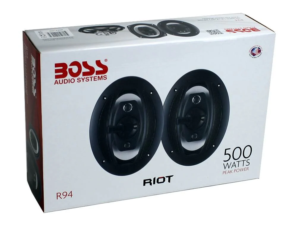 Boss Riot R94 6x9" 1000W 4 Way Car Coaxial Audio Speakers Stereo - Image 9