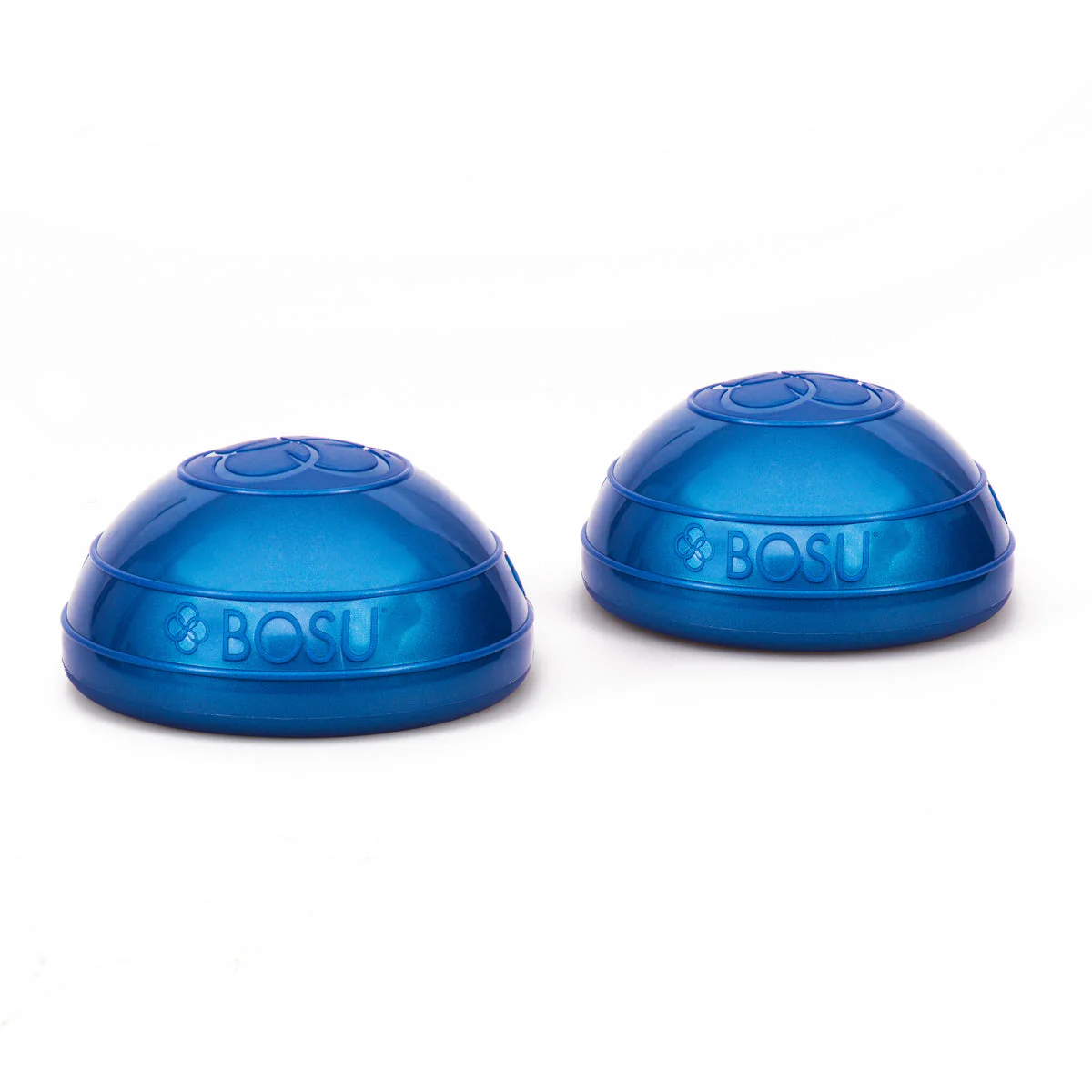 Bosu 6.5-Inch Diameter Dynamic Home Workout Balance Pods, Grey and Blue (4 Pack) - Image 2