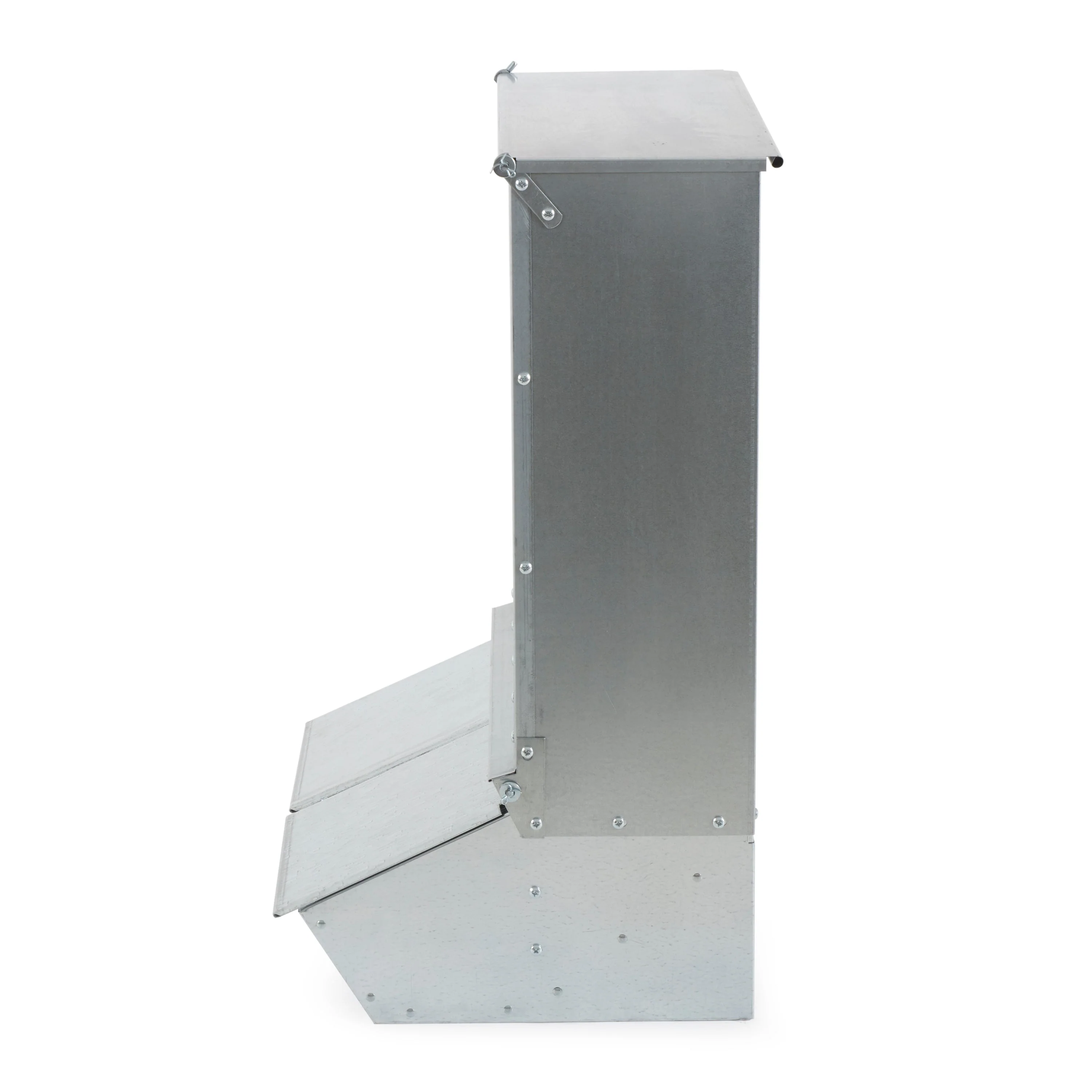 Brower 22H 2 Door Hog Supplement Feeder for Livestock, 3.7 Bushels, Feeds 8 Hogs - Image 9