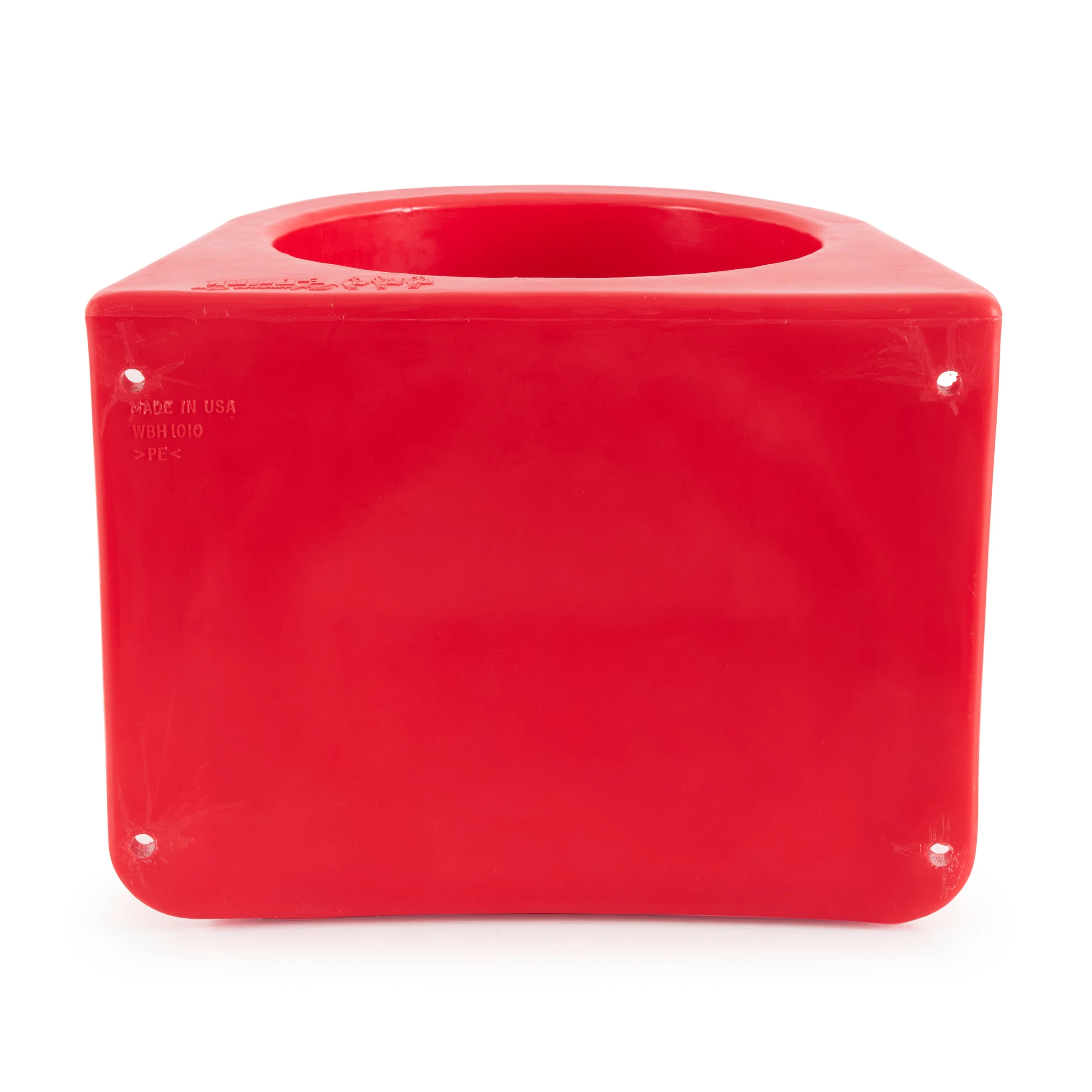 Brower MBH5RLB Insulated Horse Feed/Water 5 Gallon Bucket Holder with Cover, Red - Image 6