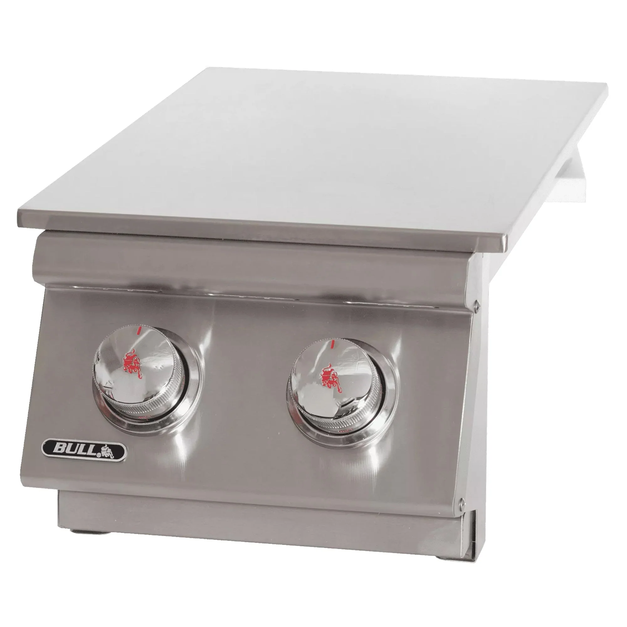 Bull Outdoor Products 22,000 BTUs Slide In Stainless Steel Double Side Burner - Image 2