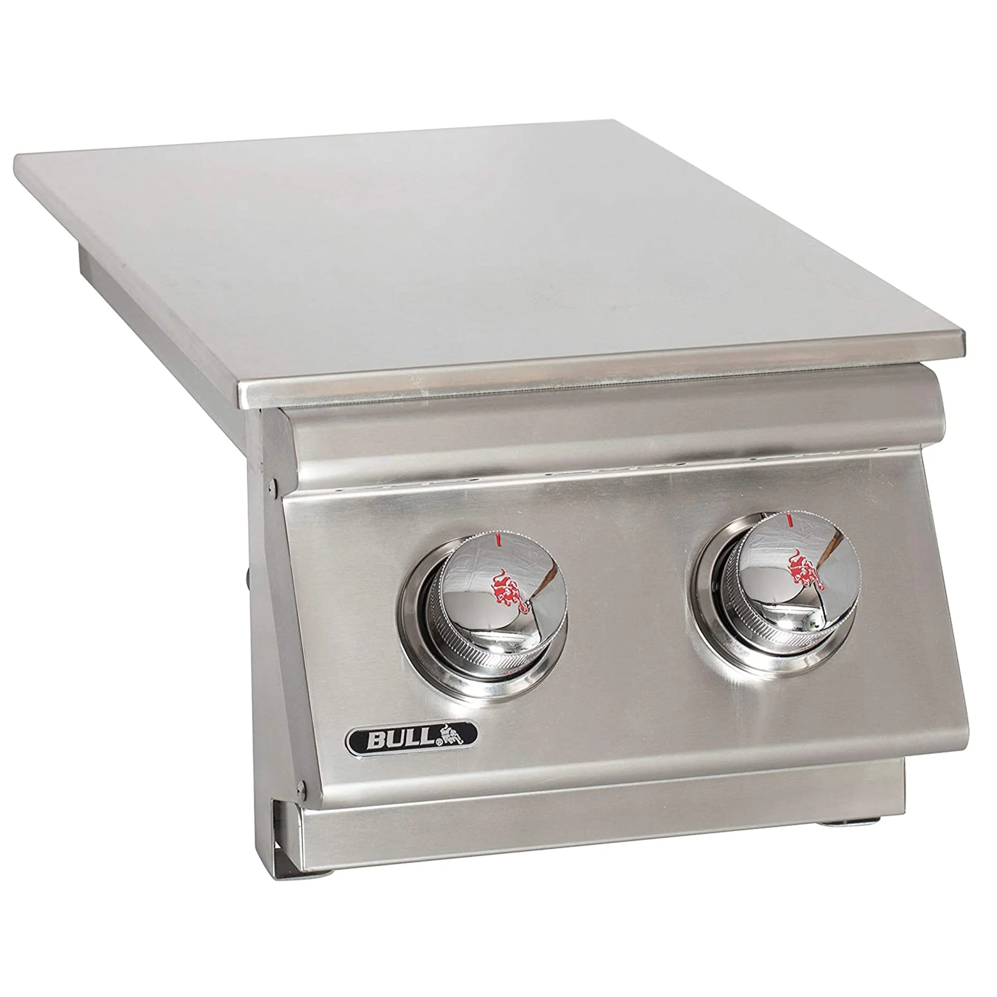 Bull Outdoor Products 22,000 BTUs Slide In Stainless Steel Double Side Burner - Image 4