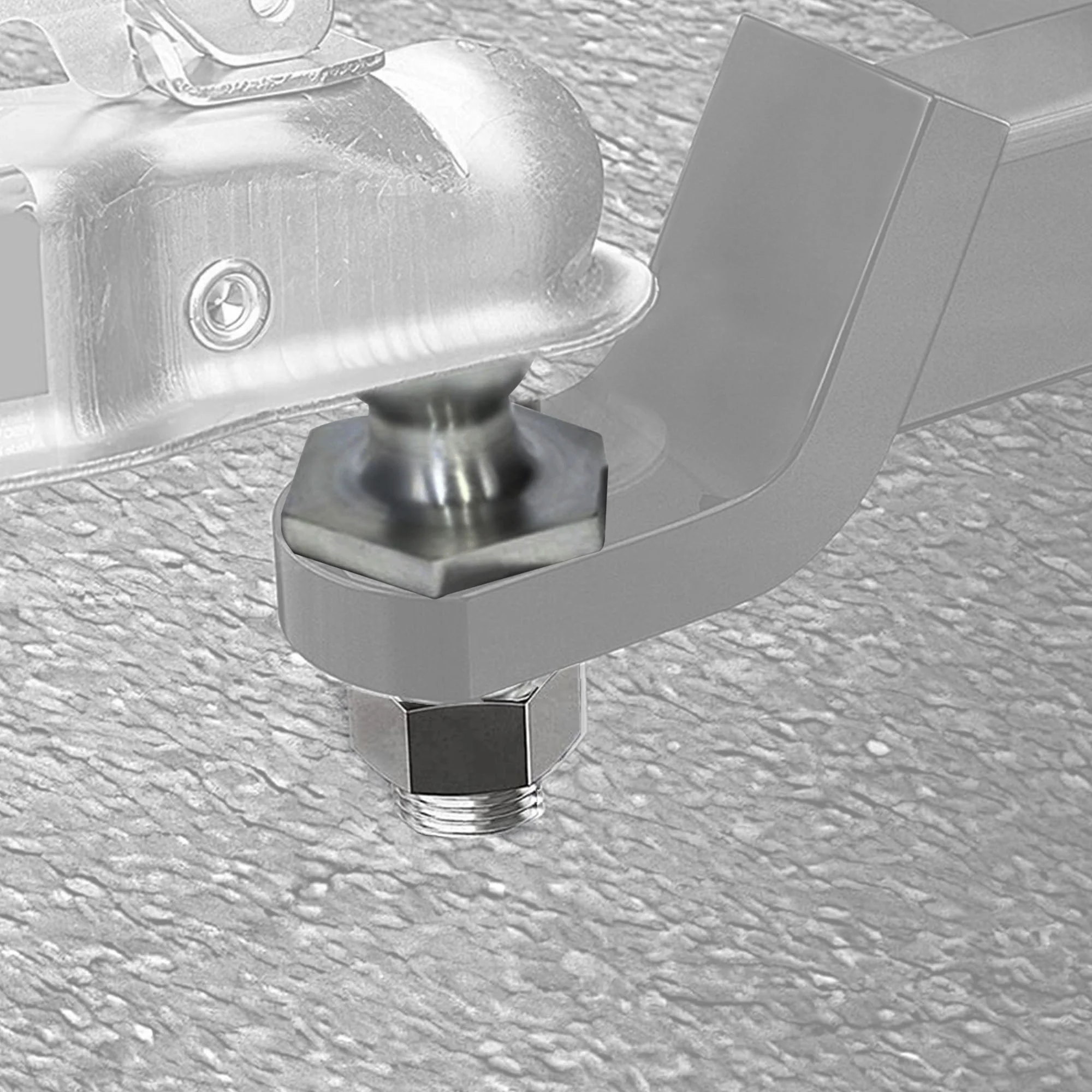 Bulldog 2-5/16 inch Diameter Interlock Hitch Ball, 7,500 Pound Capacity, HD Zinc - Image 5