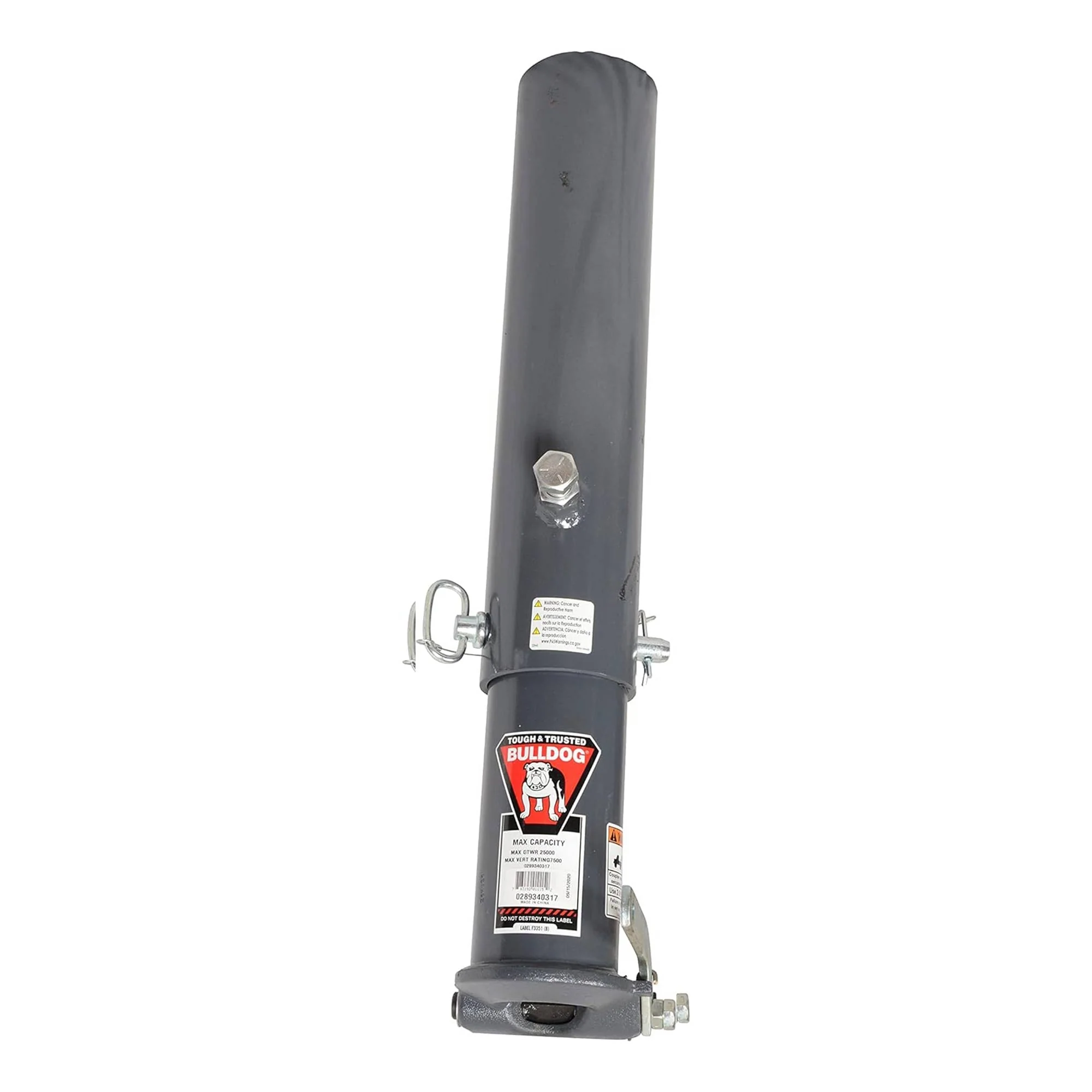 Bulldog Round Gooseneck Coupler with Easy Grip Locking Handle and Tight Ball Fit - Image 3