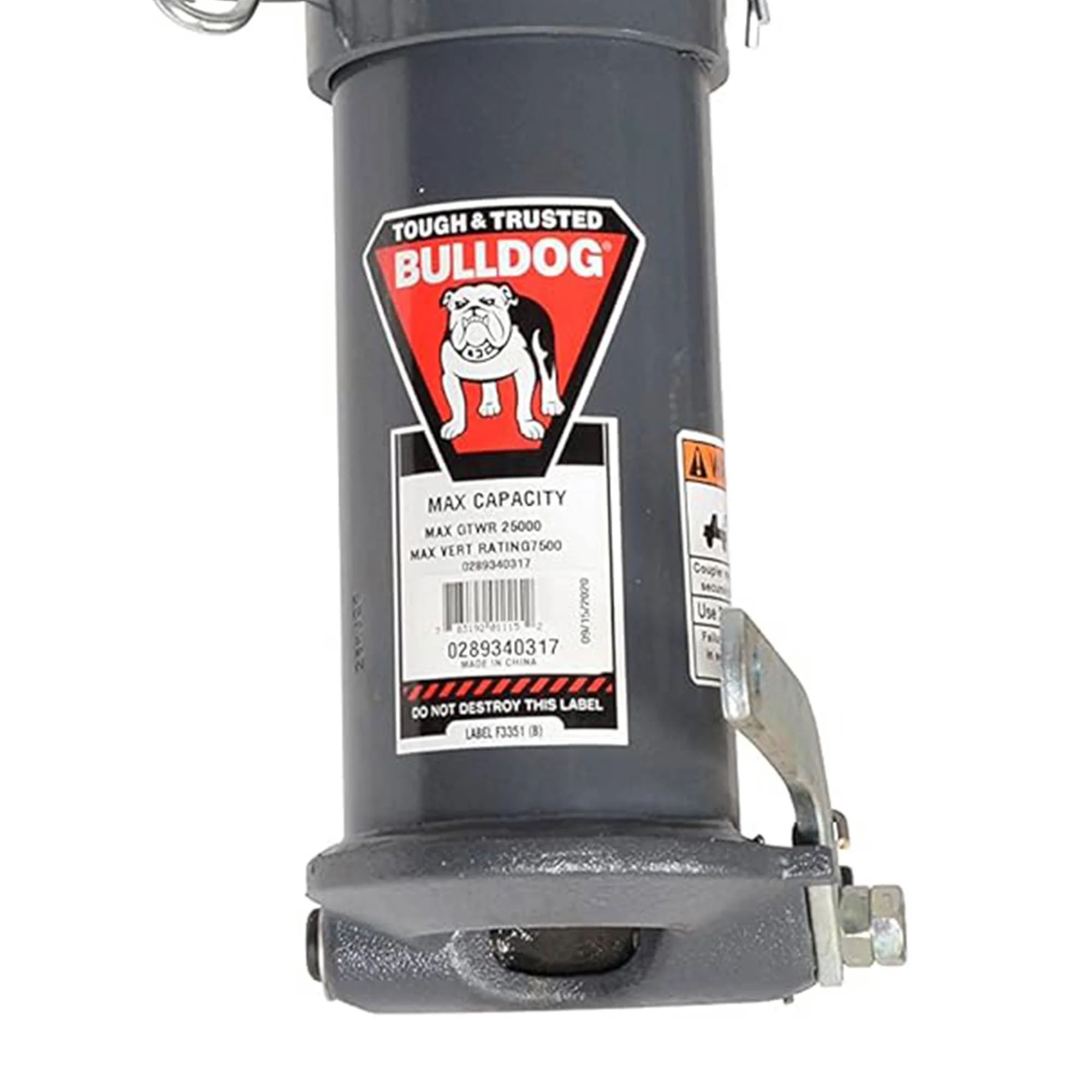 Bulldog Round Gooseneck Coupler with Easy Grip Locking Handle and Tight Ball Fit - Image 4