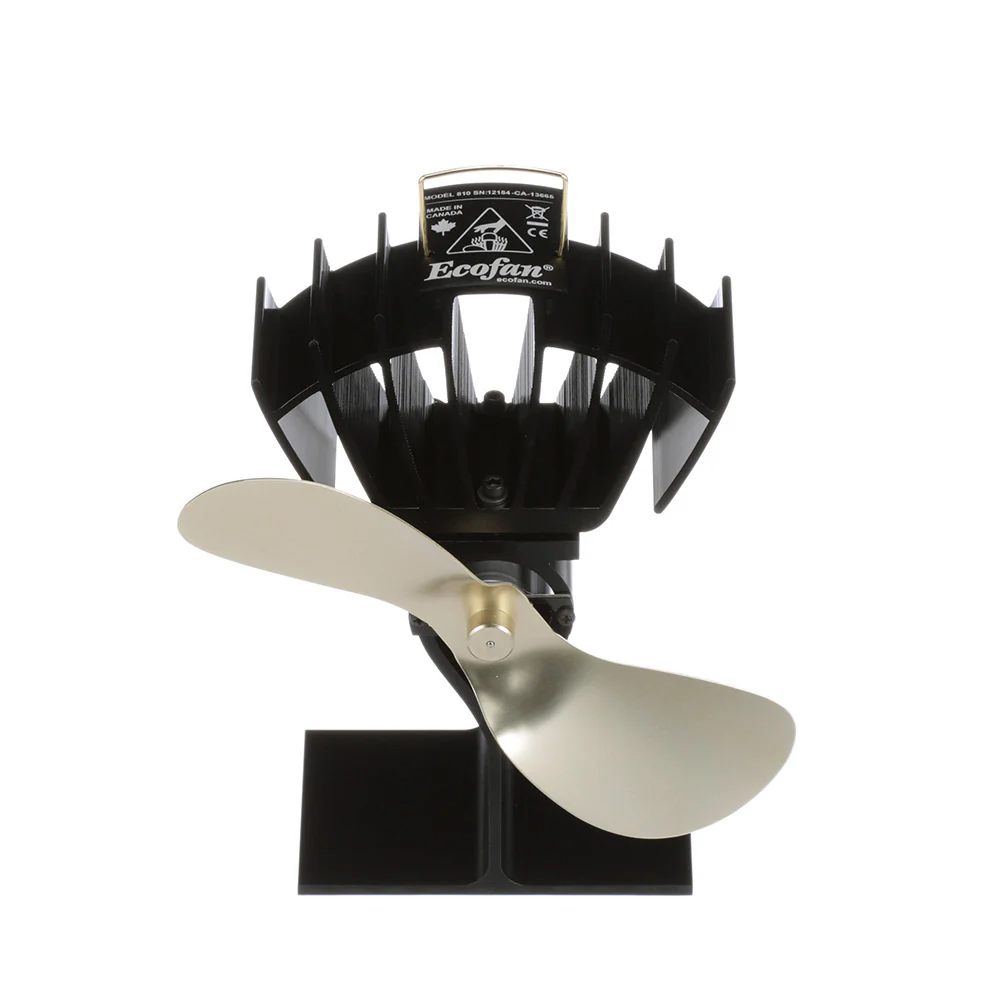 Ecofan by Caframo UltrAir 810CA Heat Powered Stove Fan - Gold Blade - Image 4