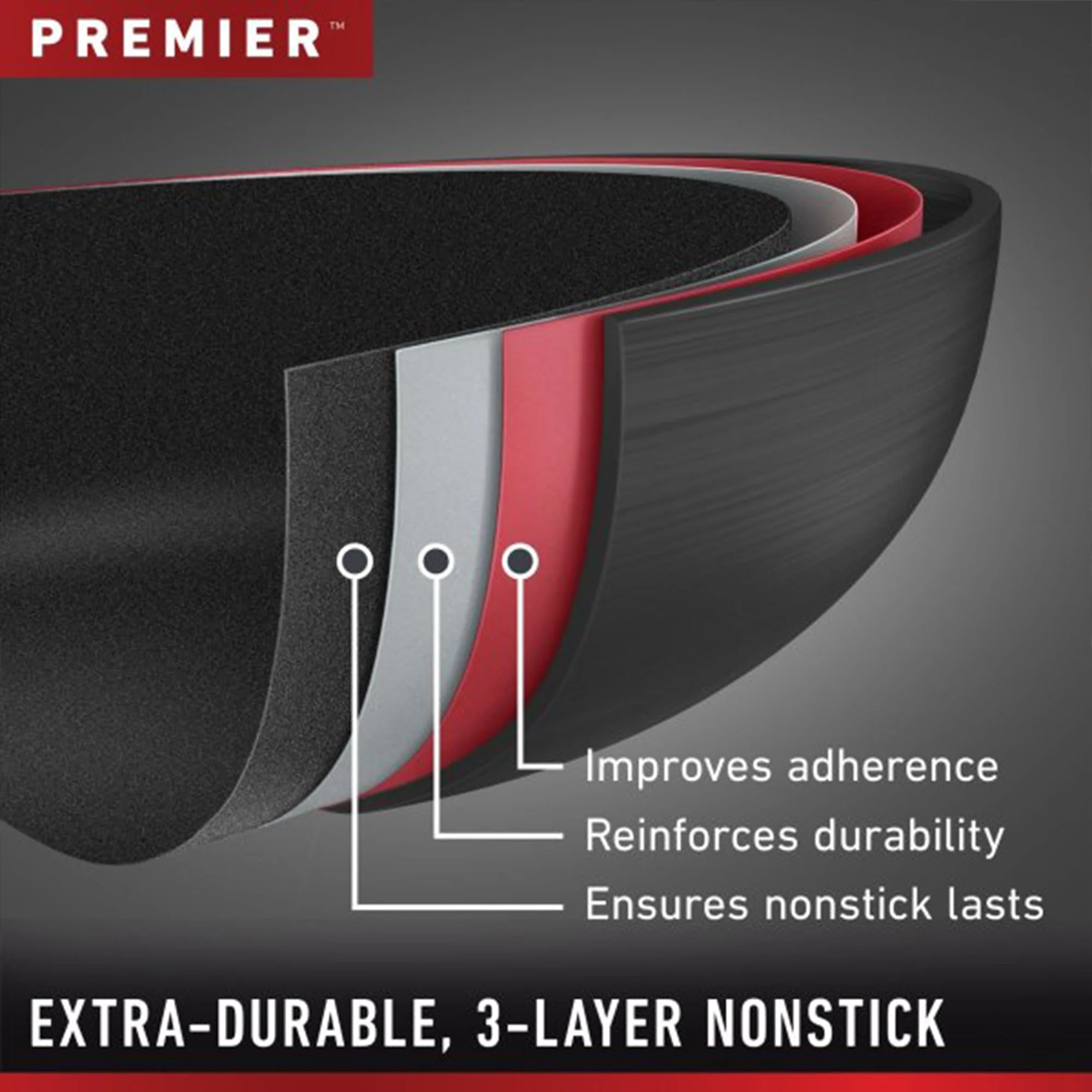 Calphalon Premier 11 Piece Hard Anodized Aluminum Nonstick Pots and Pans Set - Image 2