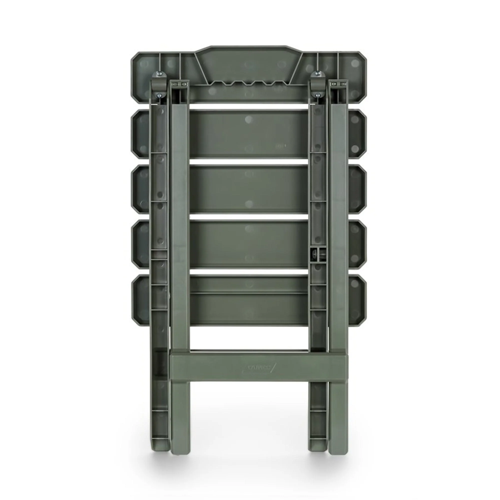 Camco Adirondack Portable Outdoor Camping Small Plastic Folding Side Table, Sage - Image 5