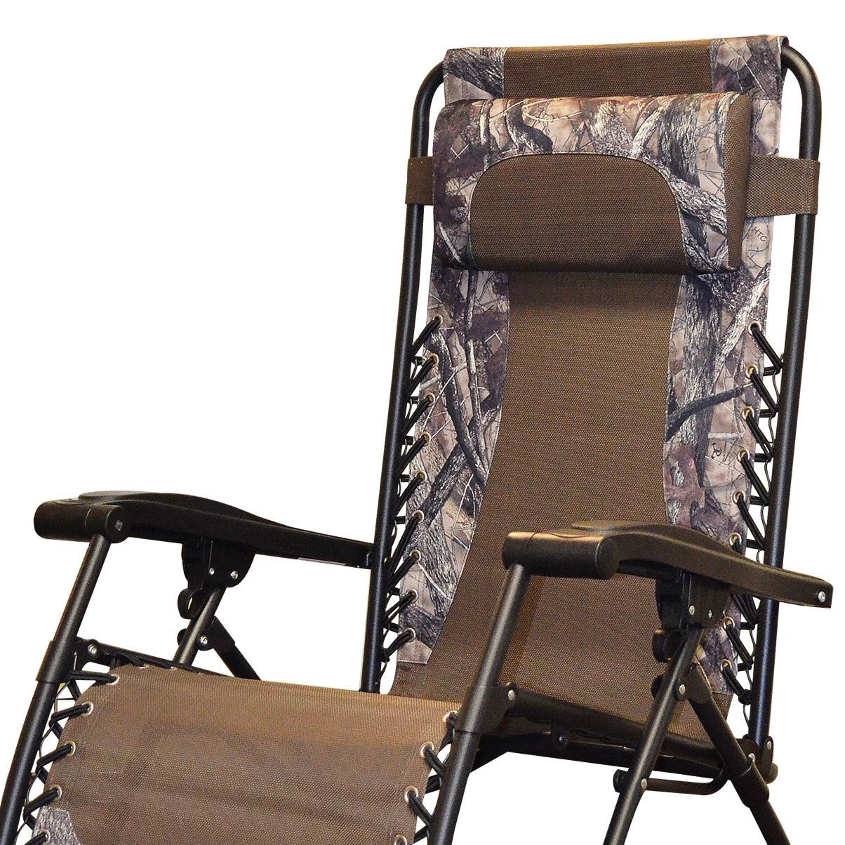 Caravan Canopy Infinity Zero Gravity Steel Frame Patio Deck Chair (2 Pack) - Image 3