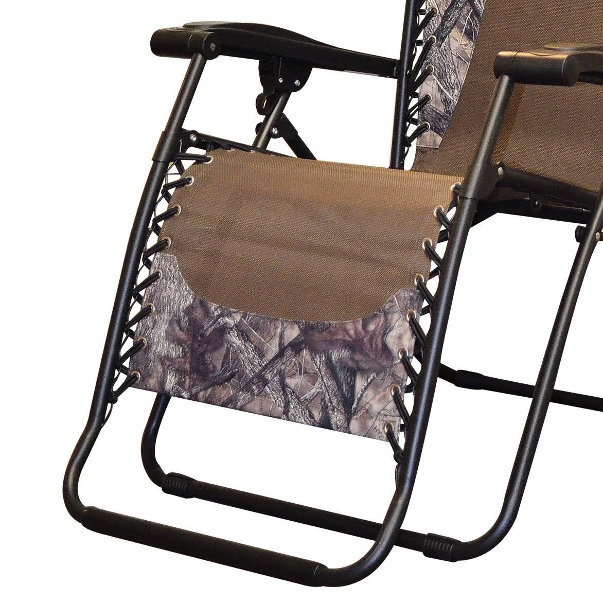 Caravan Canopy Infinity Zero Gravity Steel Frame Patio Deck Chair (2 Pack) - Image 4