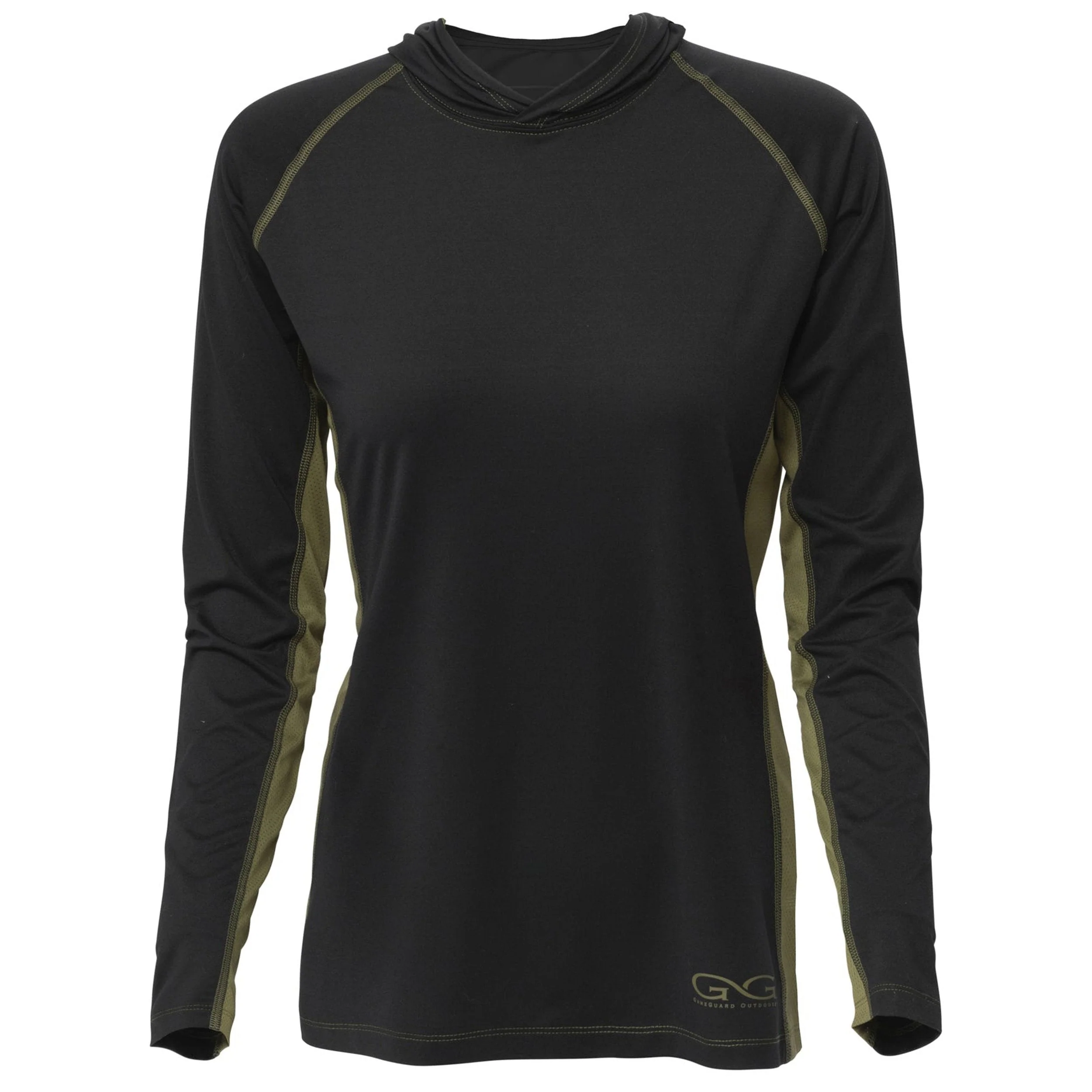 Caviar + Olive Ladies' Performance Hoody - Image 2