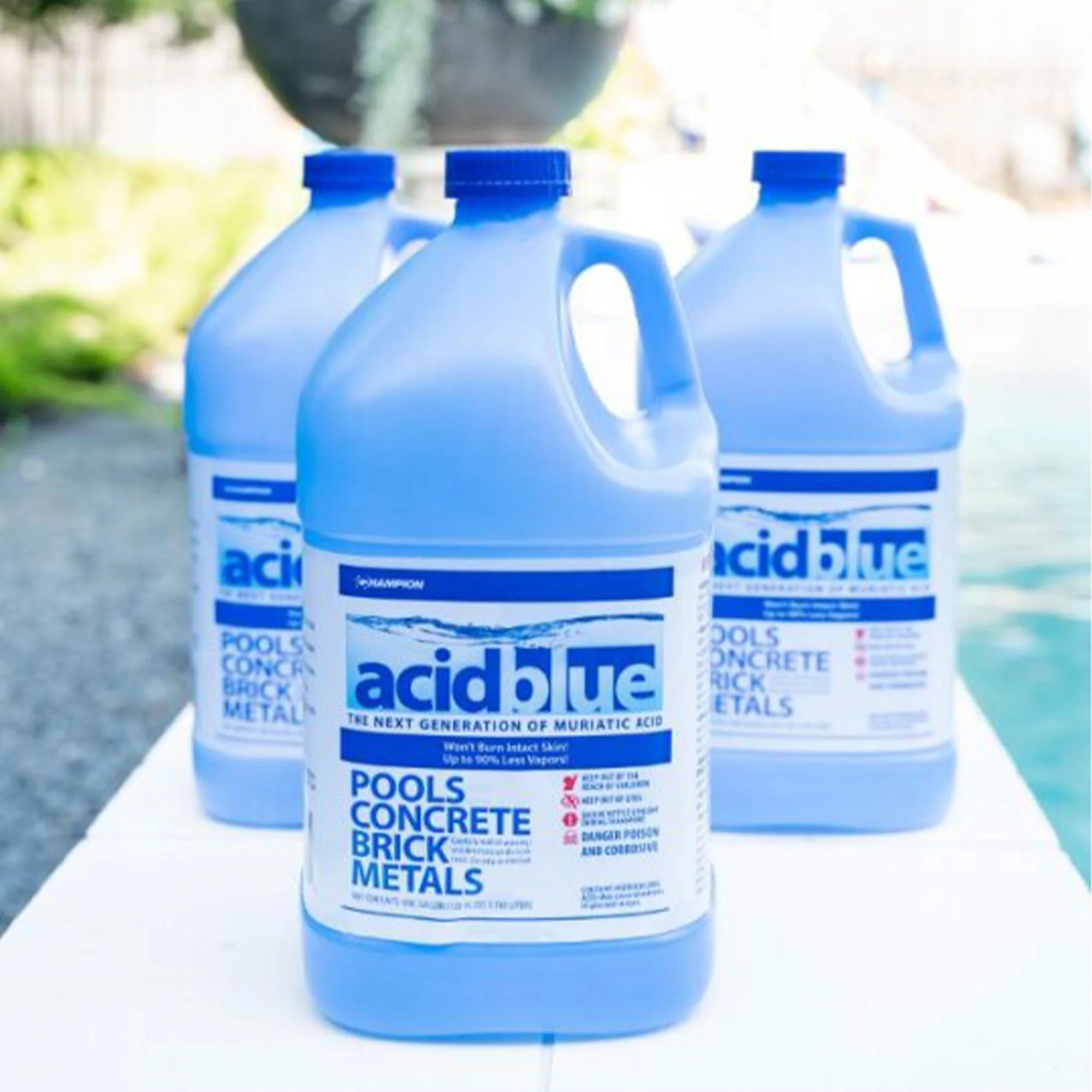 Champion Acid Blue Muriatic Acid for Removal of Stains on Driveways (4 Pack) - Image 10