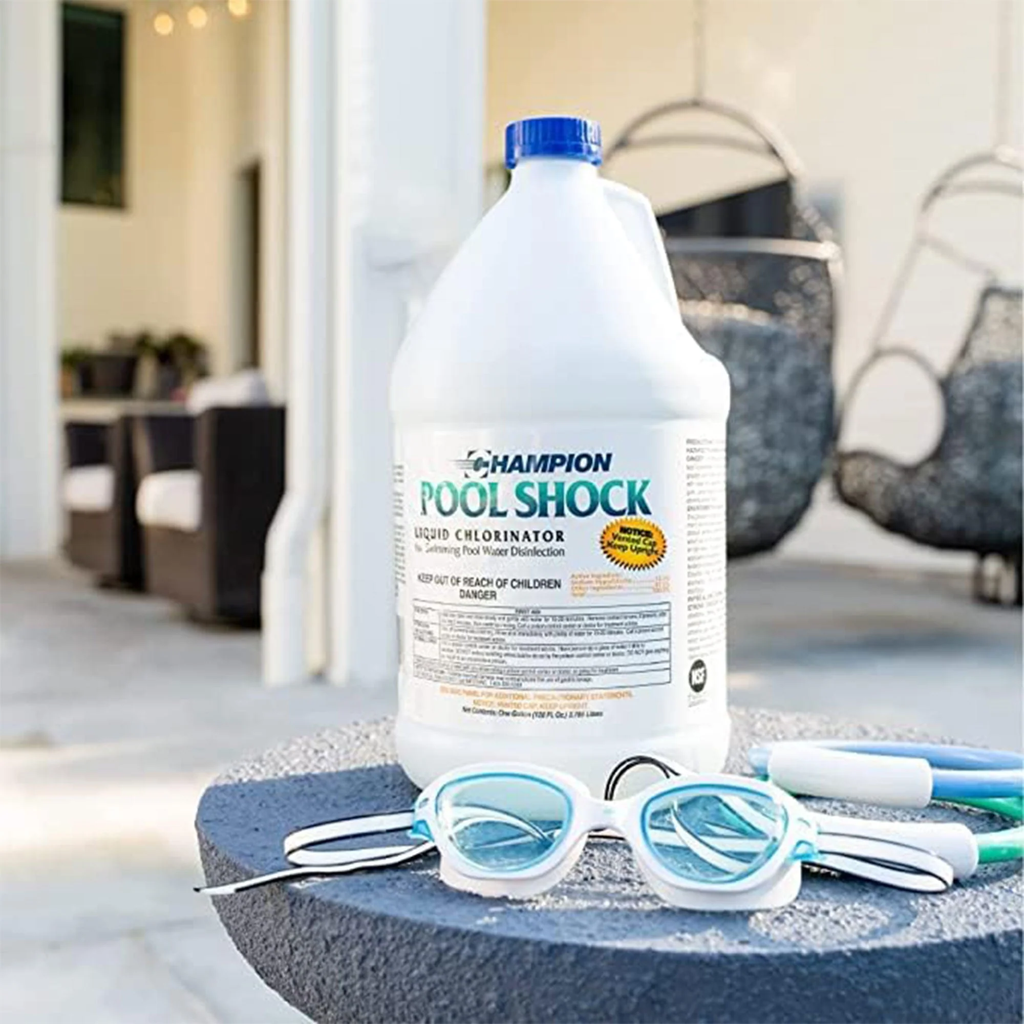 Champion Pool Shock Liquid Chlorinator for Pool Water Disinfection, (4 Pack) - Image 12
