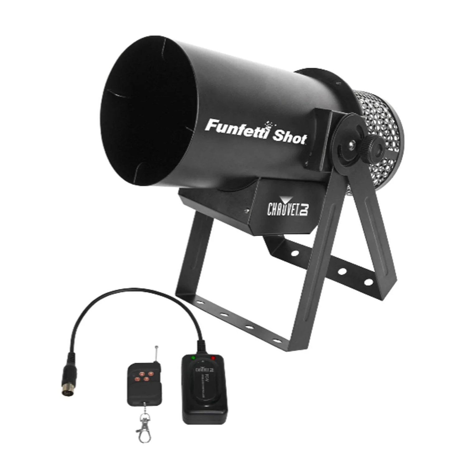 Chauvet DJ FUNFETTI SHOT Professional Party Confetti Cannon Launcher w/ Remote - Image 2
