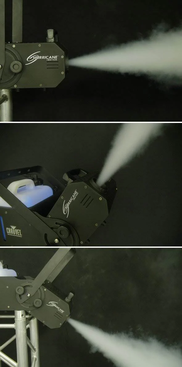 Chauvet DJ Hurricane 1800 H1800 Flex Fog/Smoke Machine W/4 FJU Gallons Fog Juice - Image 3