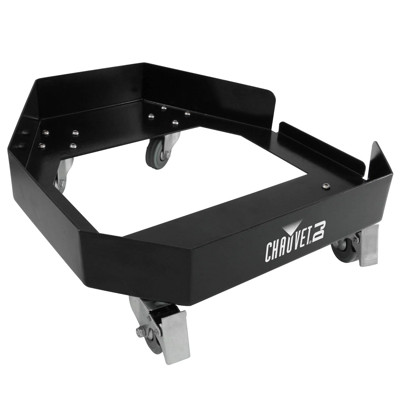 Chauvet DJ Nimbus Dry Ice Low-Lying Fog Smoke Machine Cart with 4 Caster Wheels - Image 4