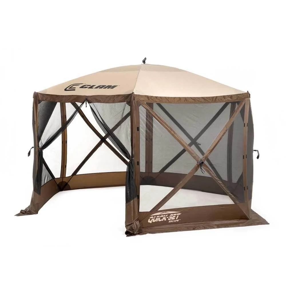 Clam Quick Set Escape Pop Up Camping Outdoor Canopy Gazebo Shelter with 6 Panels - Image 6