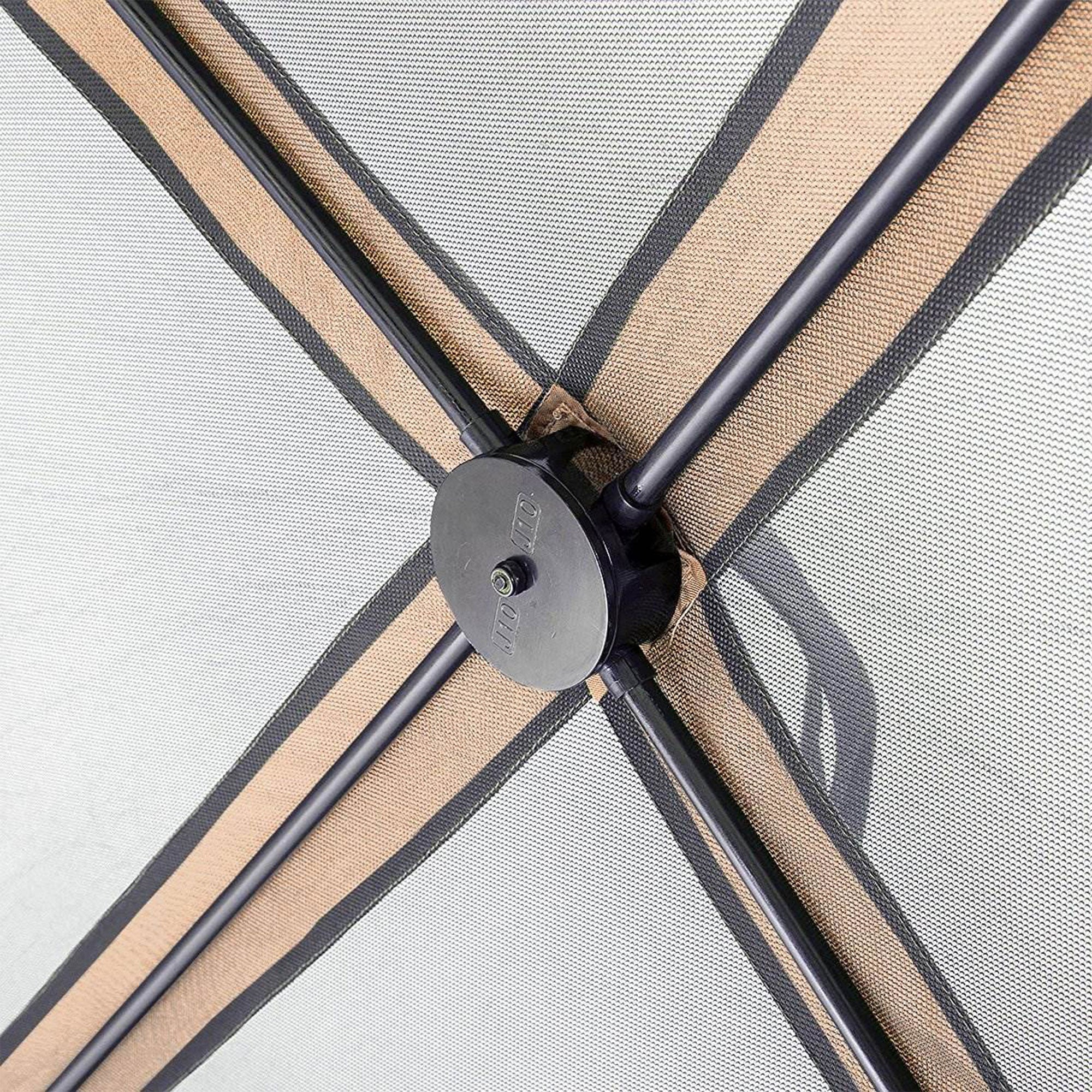 CLAM Quick Set Escape Portable Canopy Shelter and 6 Pack of Wind and Sun Panels - Image 12