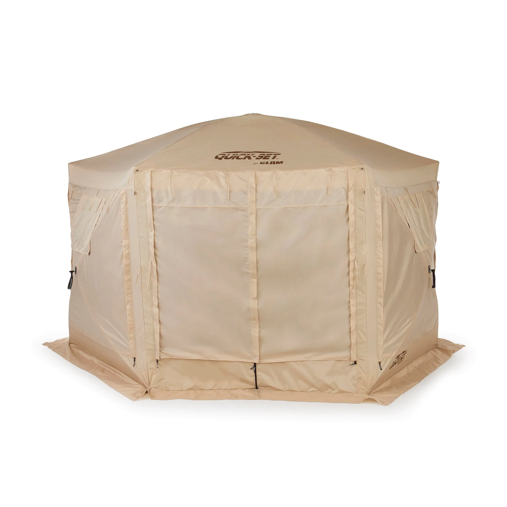 Clam Quick Set Pavilion Portable Canopy + 150 x 150 Inch Floor Tarp Attachment - Image 3