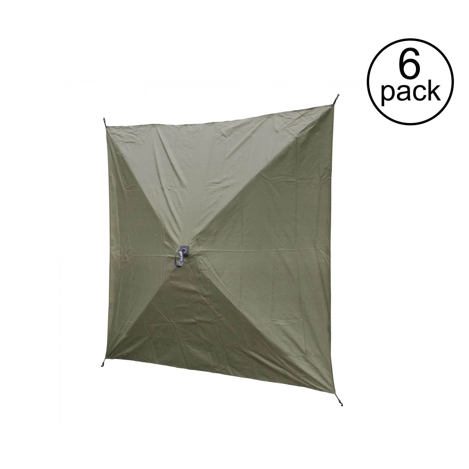 Clam Quick Set Screen Hub Green Fabric Wind & Sun Panels Accessory Only (6 Pack) - Image 2