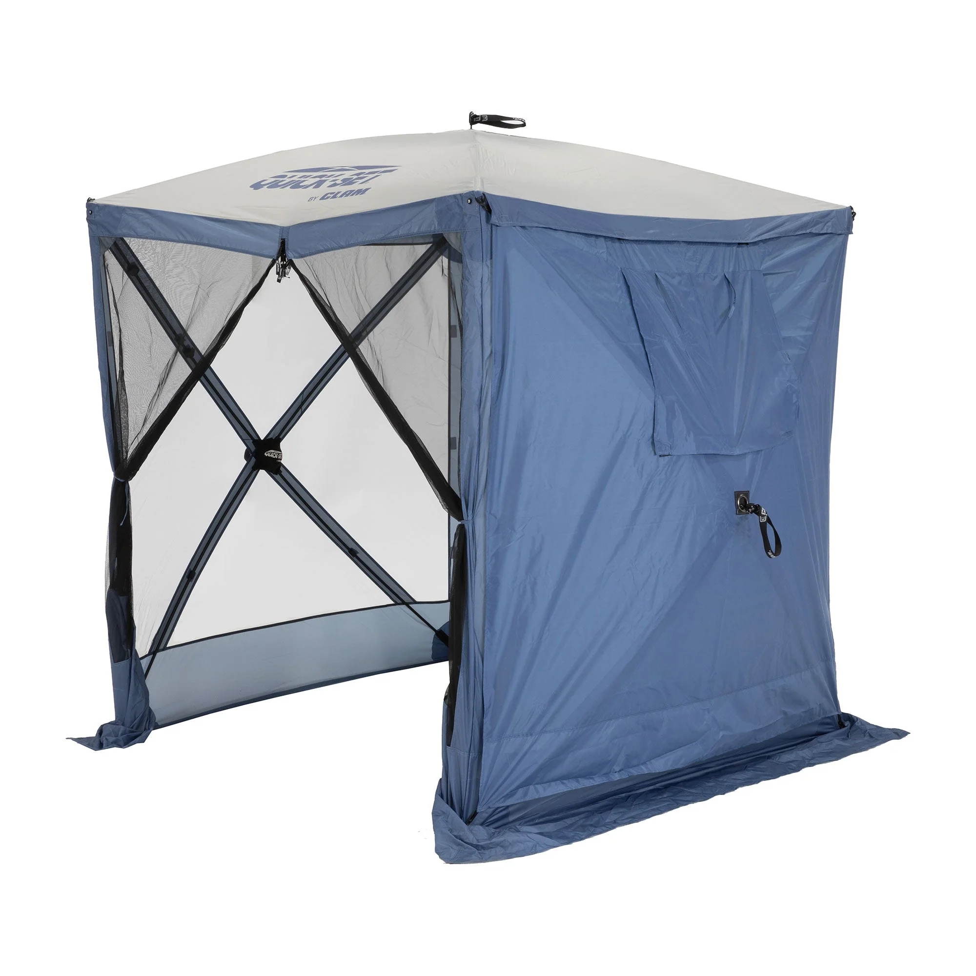 Clam Quick-Set Screen Hub Tent Wind & Sun Panels, Accessory Only, Blue (3 Pack) - Image 6