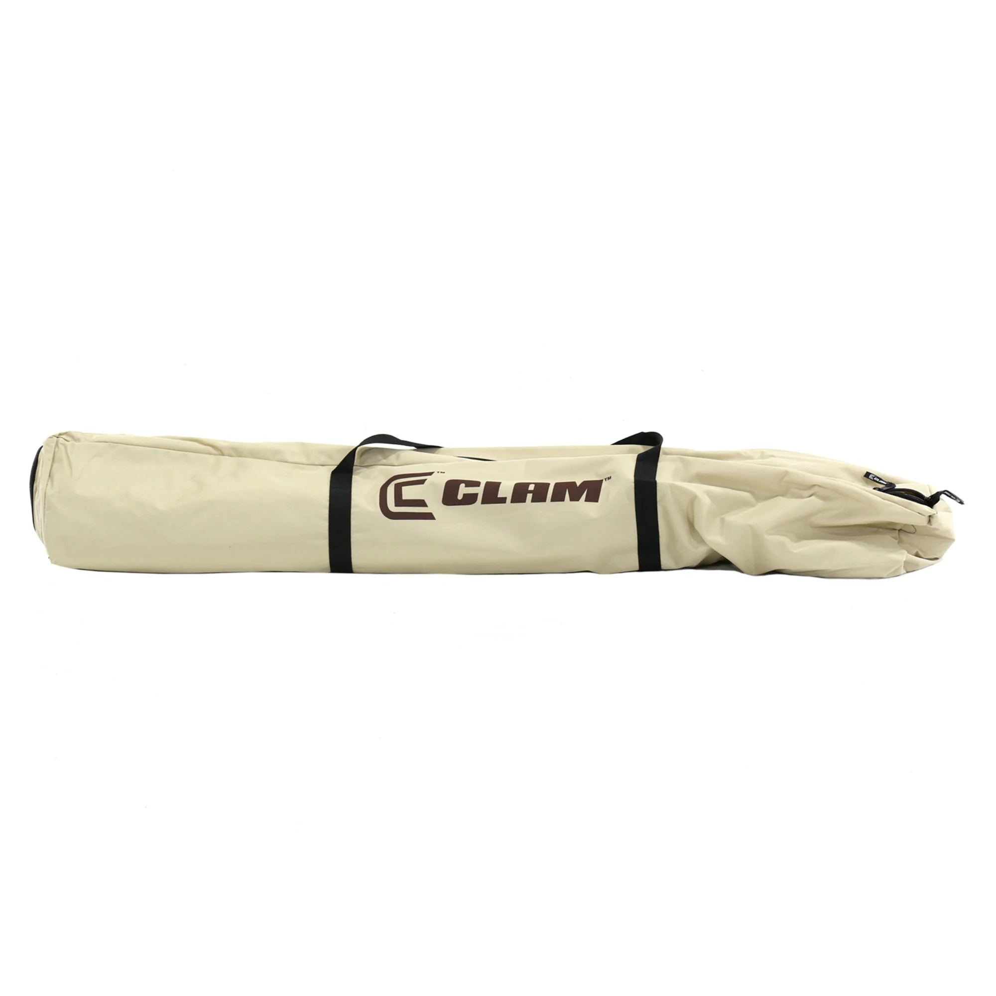 CLAM Quick-Set Venture 9 x 9 Ft Portable Outdoor Camping Canopy Shelter, Tan - Image 9