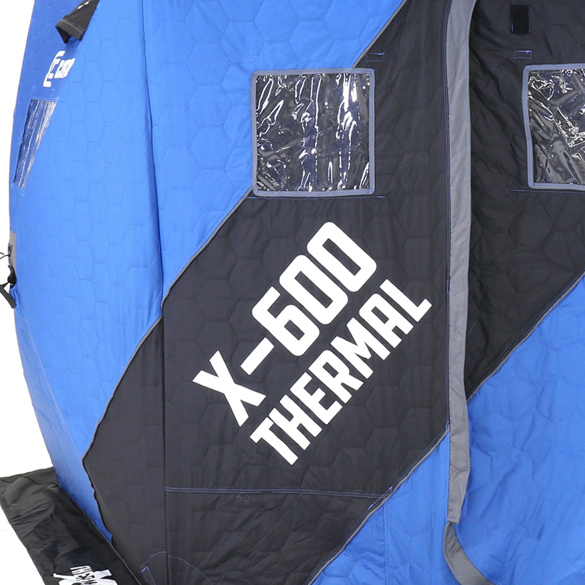 CLAM X-600 Portable 11.5 Ft 6 Person Pop Up Ice Fishing Thermal Hub Shelter Tent - Image 10